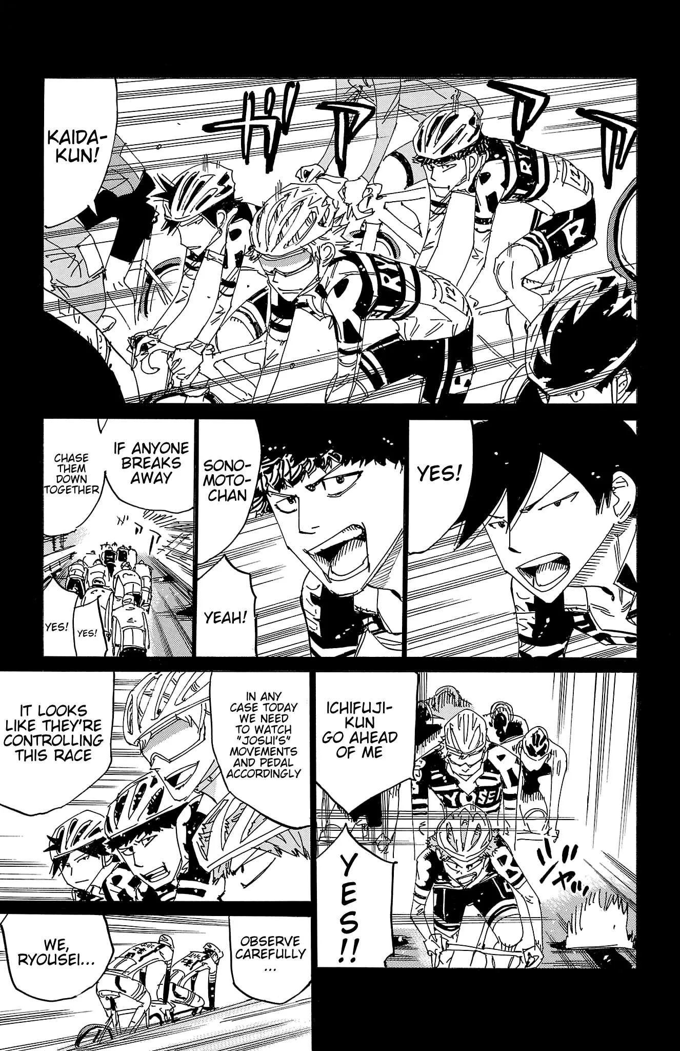 Yowamushi Pedal Chapter 714 page 7