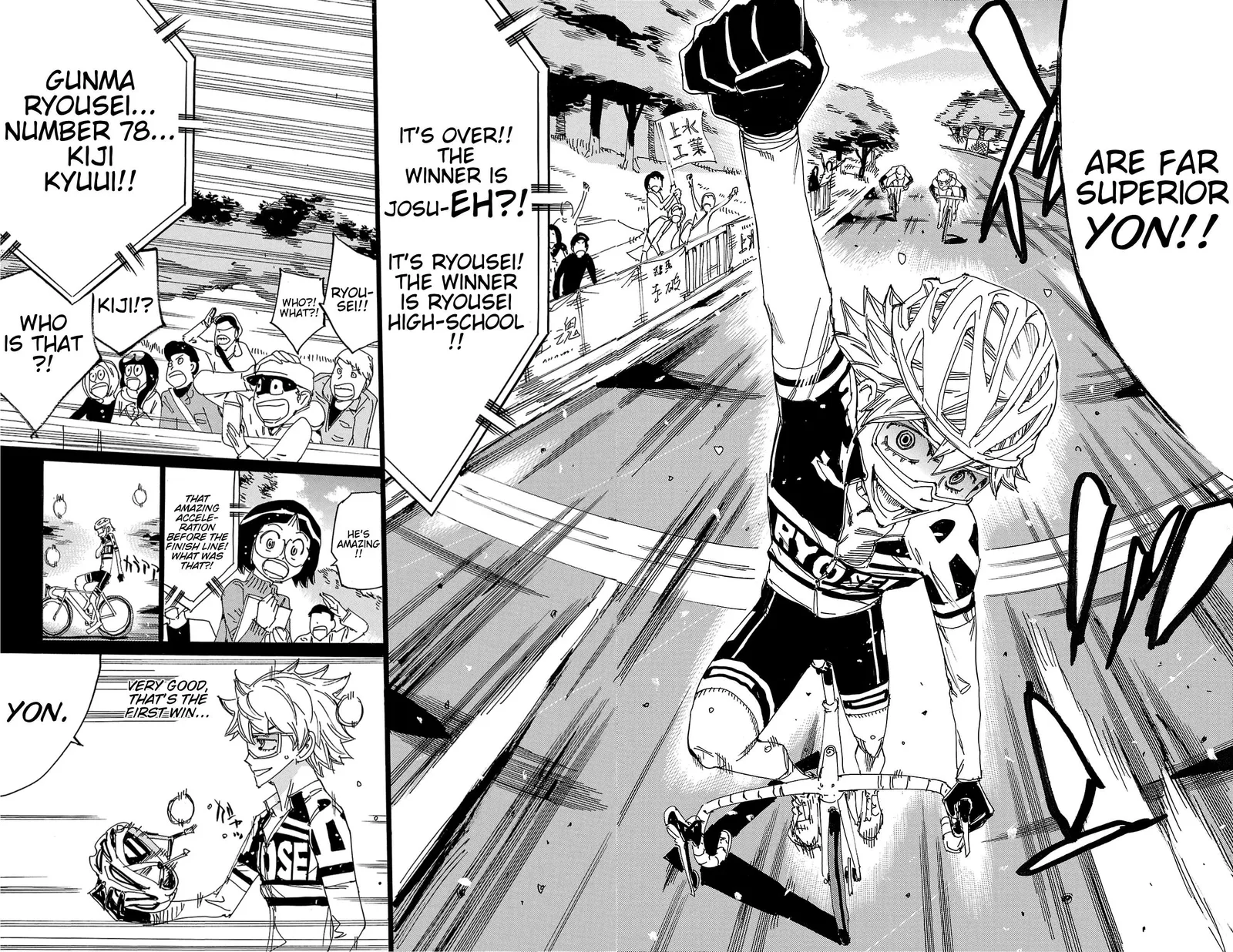 Yowamushi Pedal Chapter 714 page 14