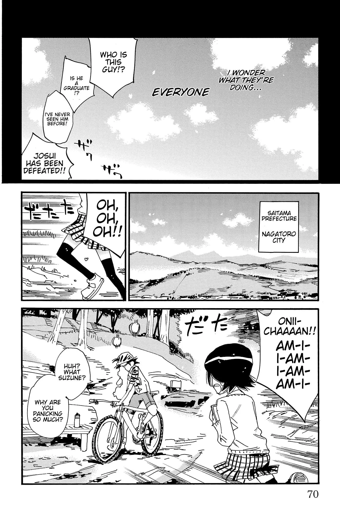Yowamushi Pedal Chapter 714 page 15