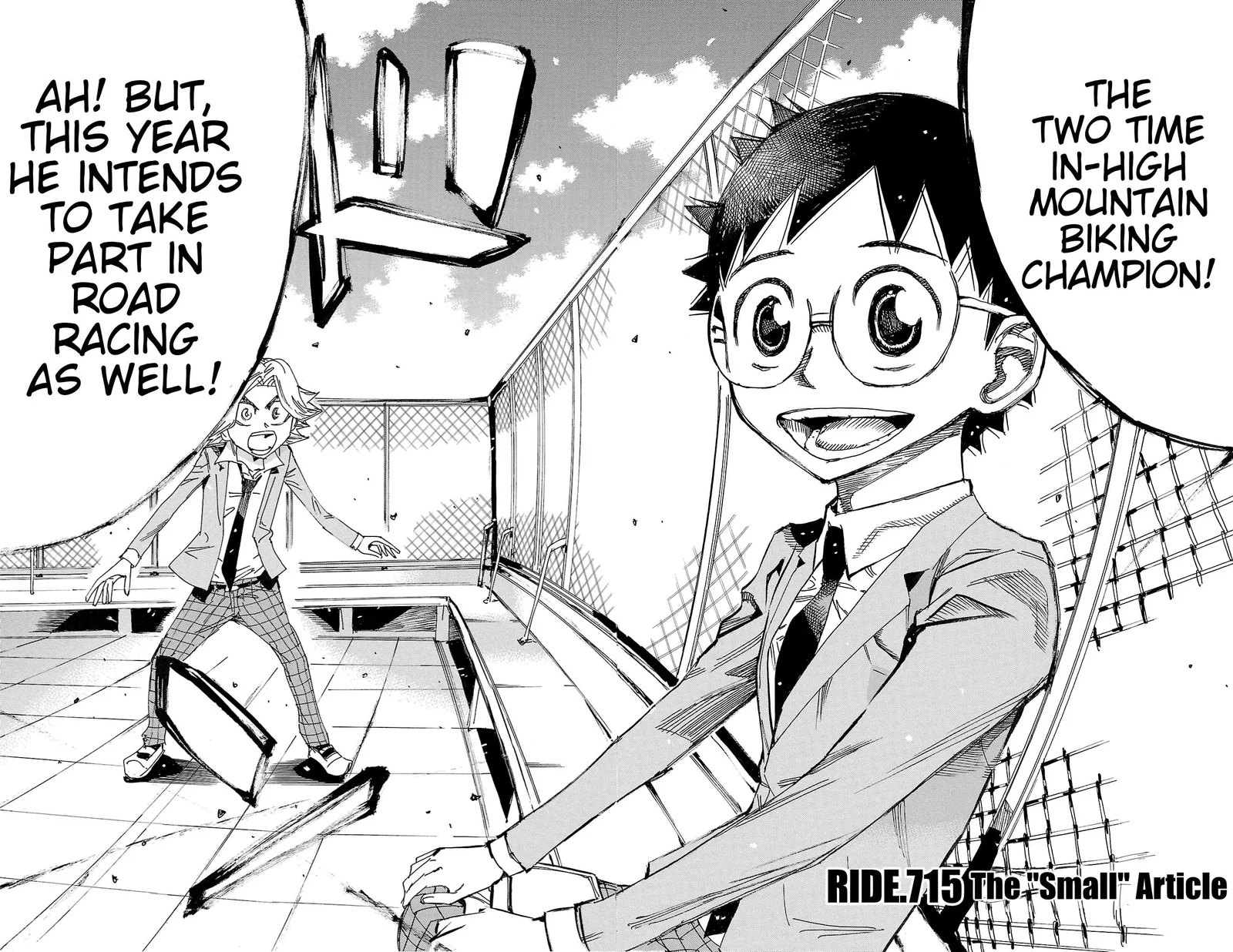 Yowamushi Pedal Chapter 715 page 4
