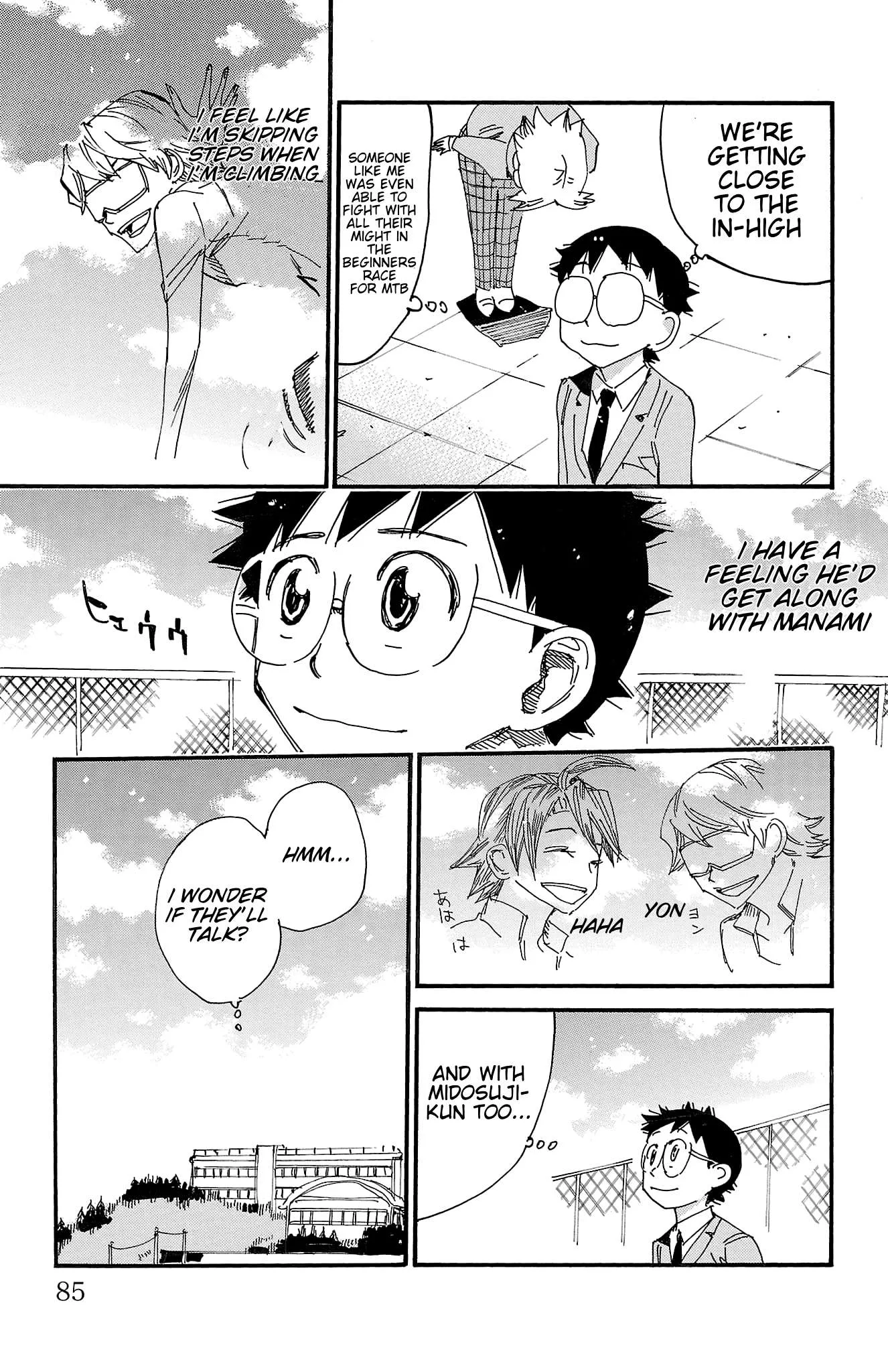 Yowamushi Pedal Chapter 715 page 11