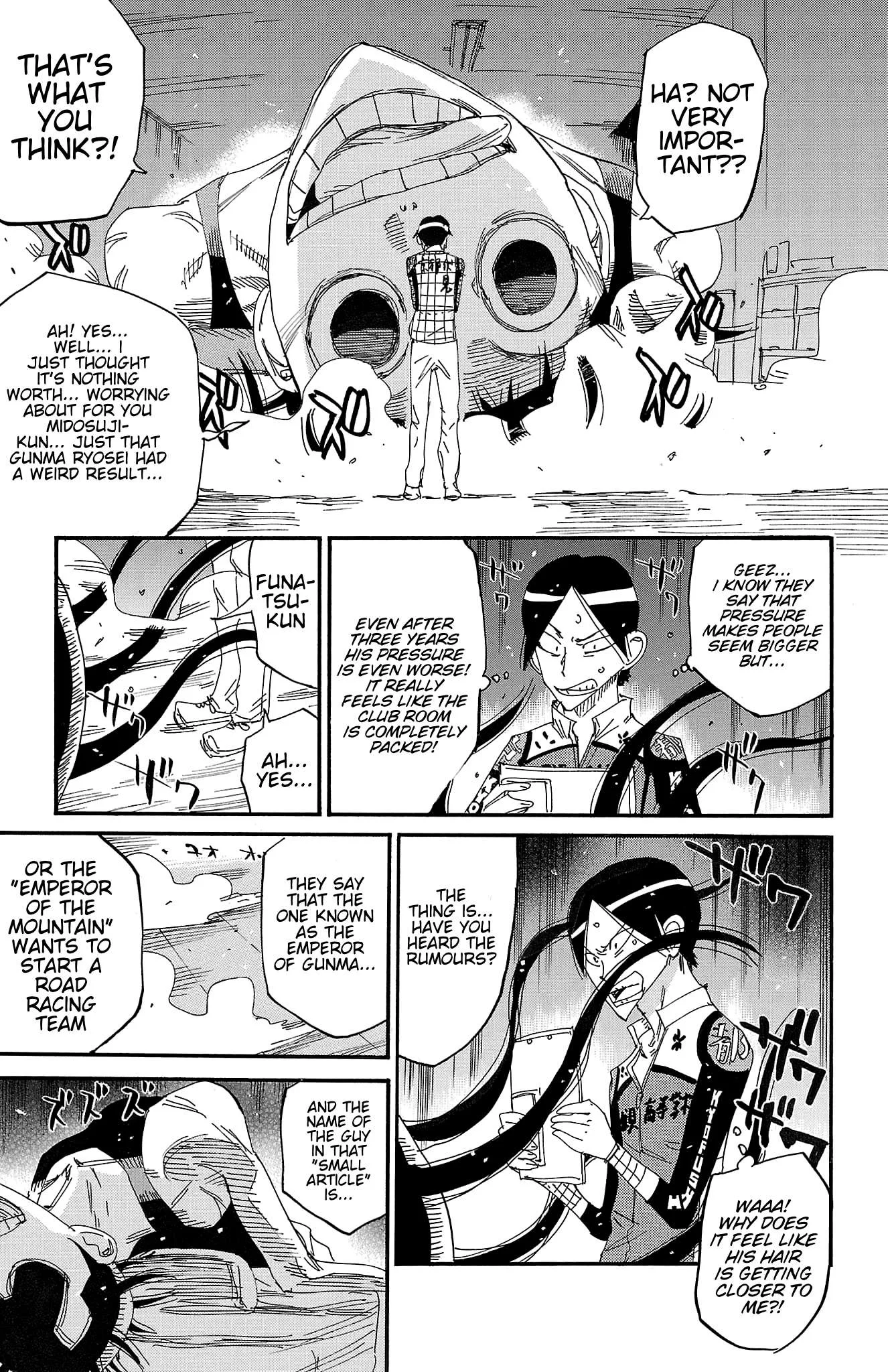 Yowamushi Pedal Chapter 715 page 14