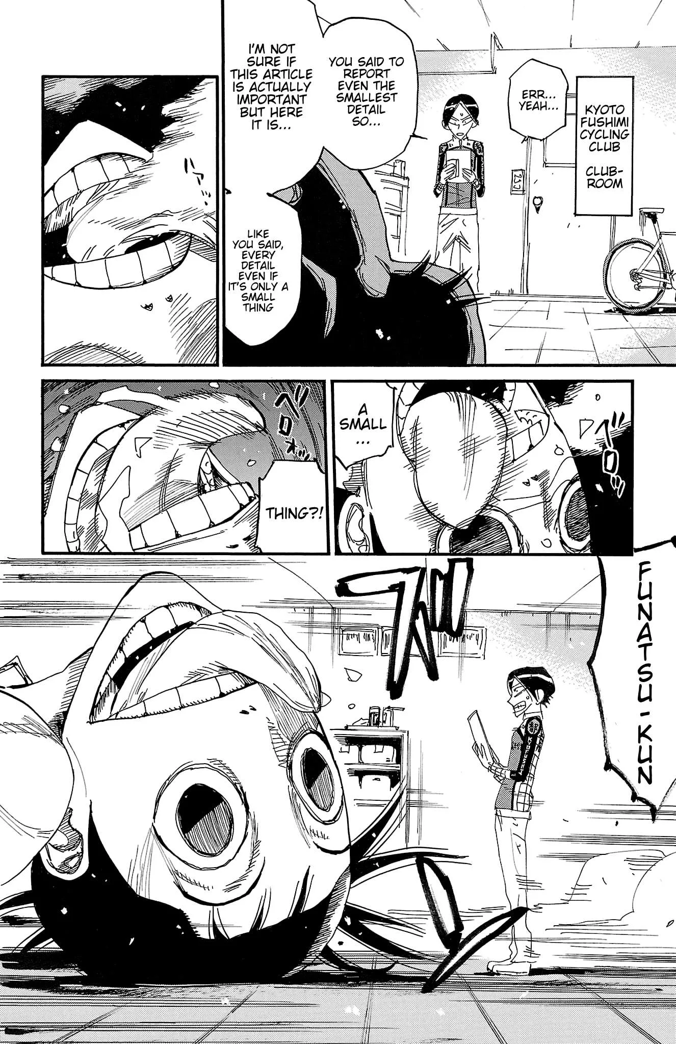Yowamushi Pedal Chapter 715 page 13