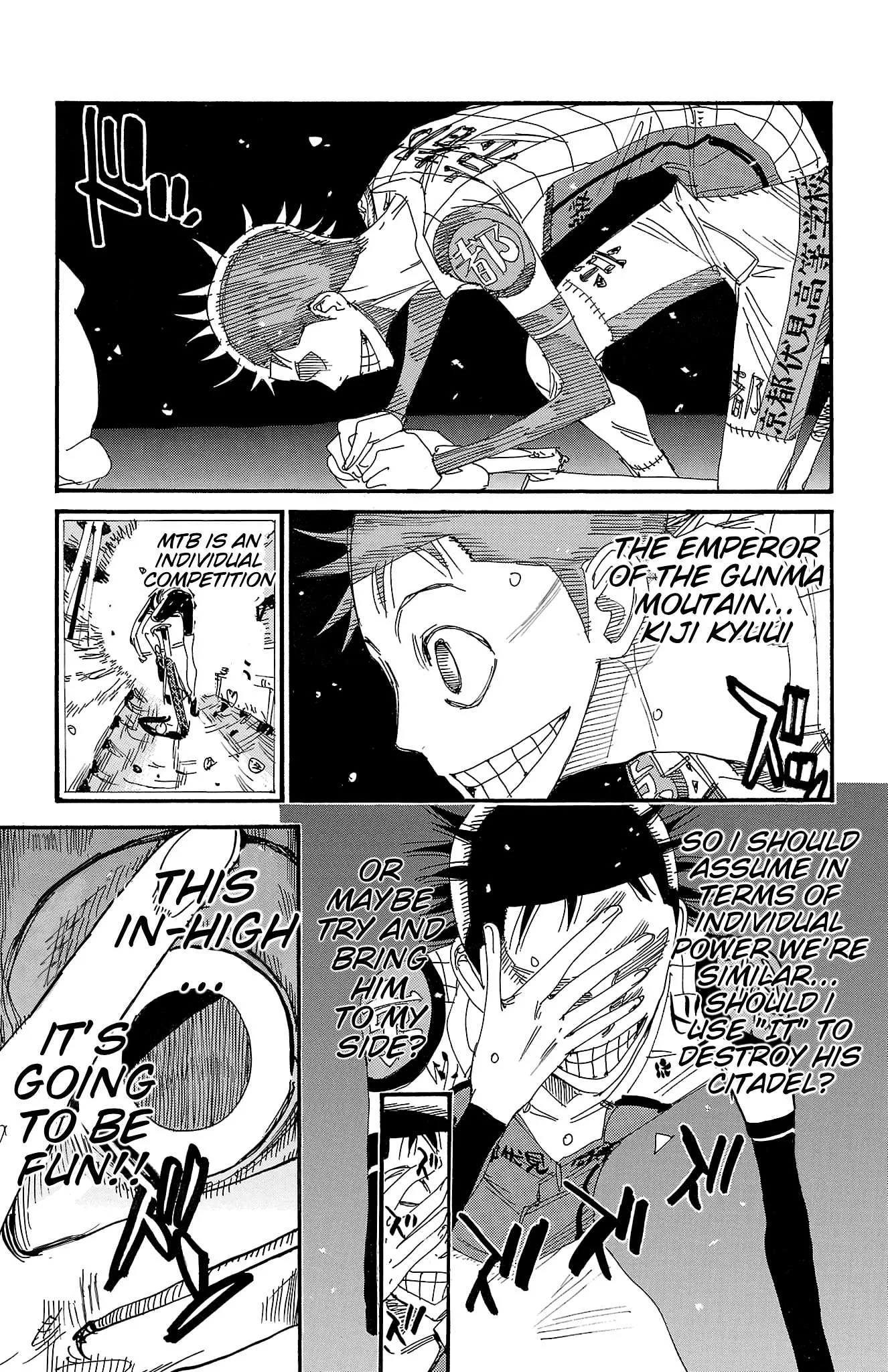 Yowamushi Pedal Chapter 716 page 16