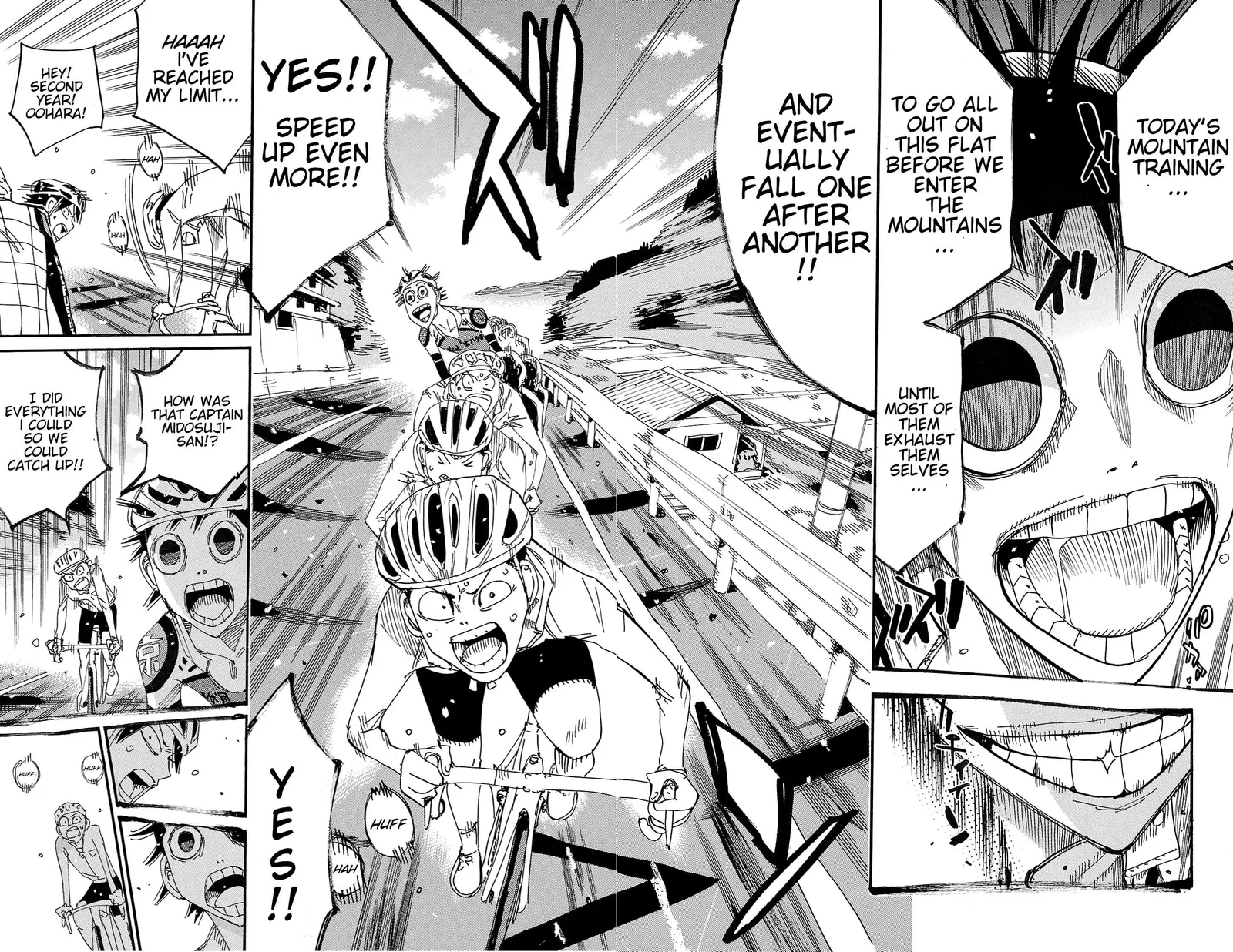 Yowamushi Pedal Chapter 716 page 2