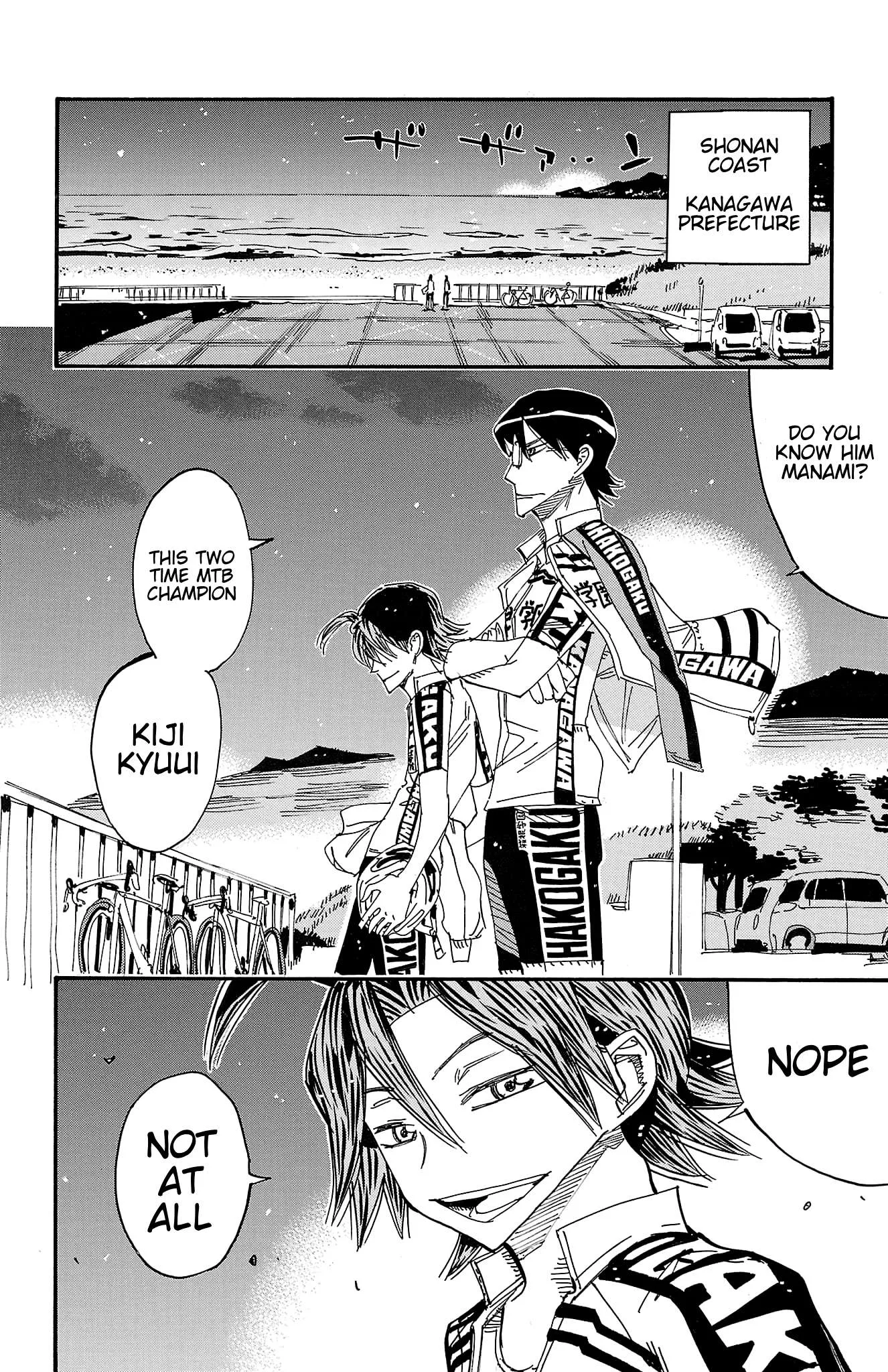 Yowamushi Pedal Chapter 716 page 17