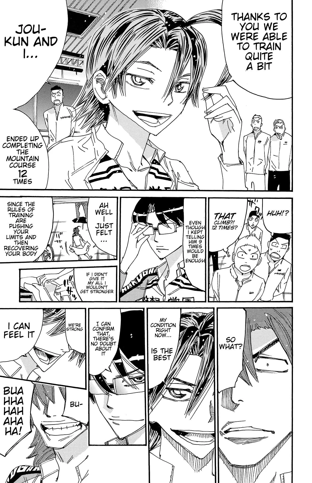 Yowamushi Pedal Chapter 717 page 14