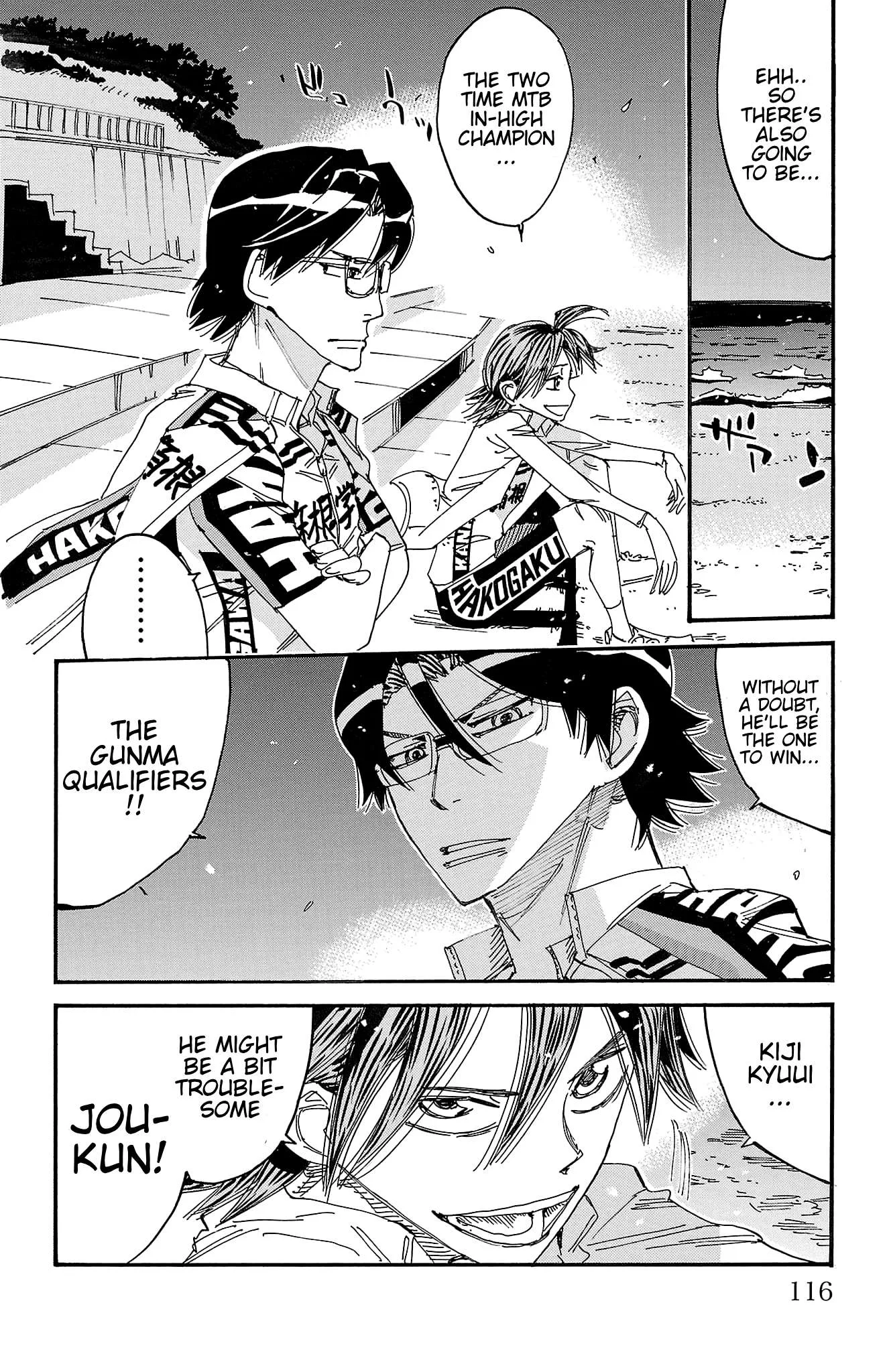 Yowamushi Pedal Chapter 717 page 3