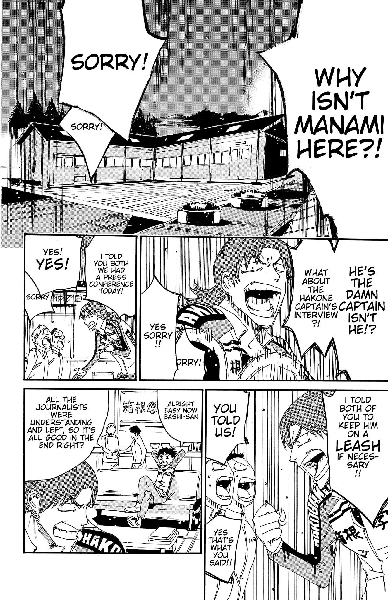 Yowamushi Pedal Chapter 717 page 11