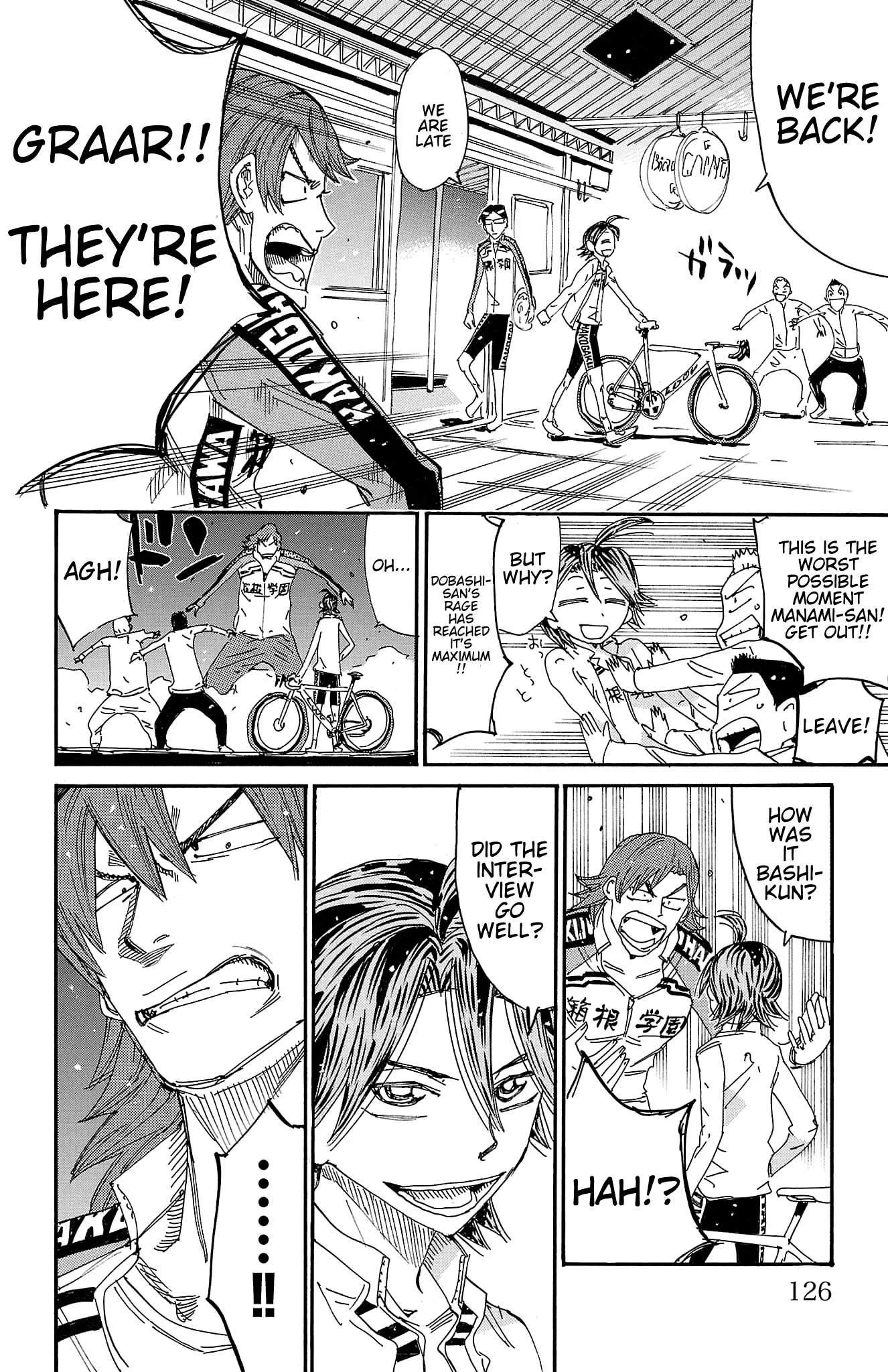 Yowamushi Pedal Chapter 717 page 13