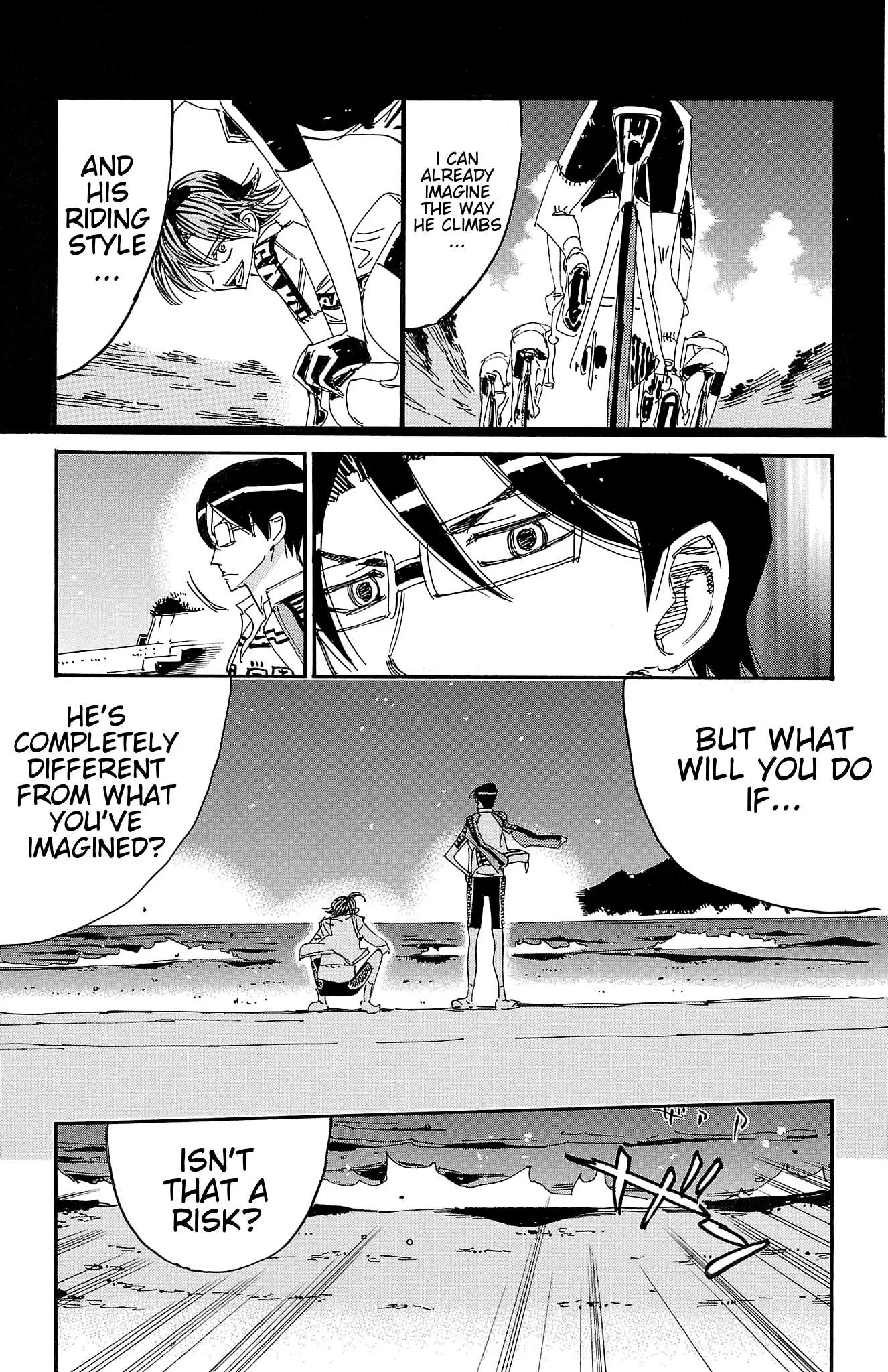 Yowamushi Pedal Chapter 717 page 8