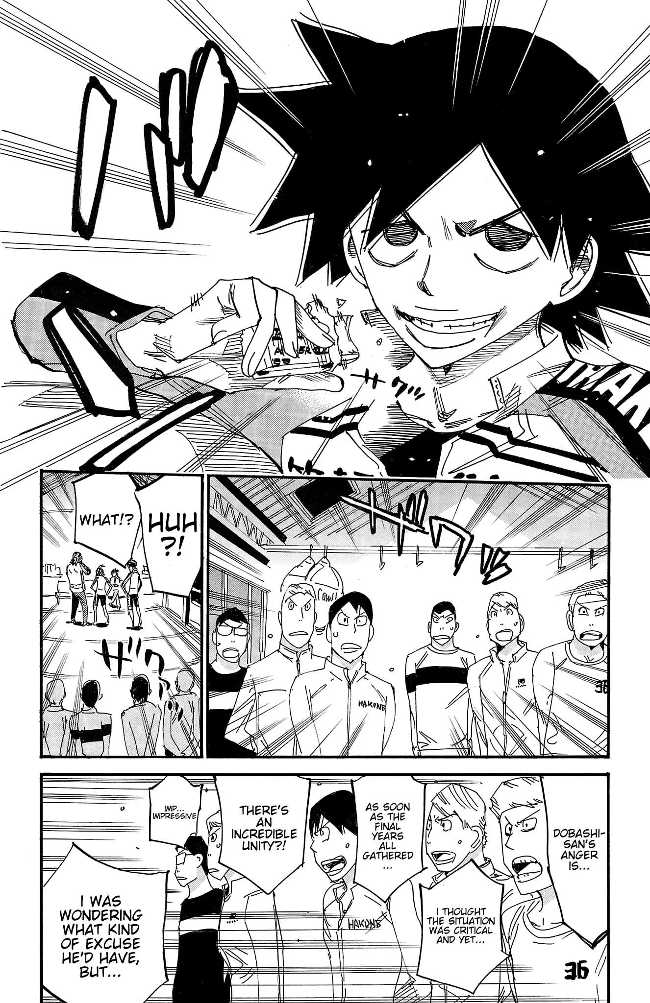 Yowamushi Pedal Chapter 717 page 16
