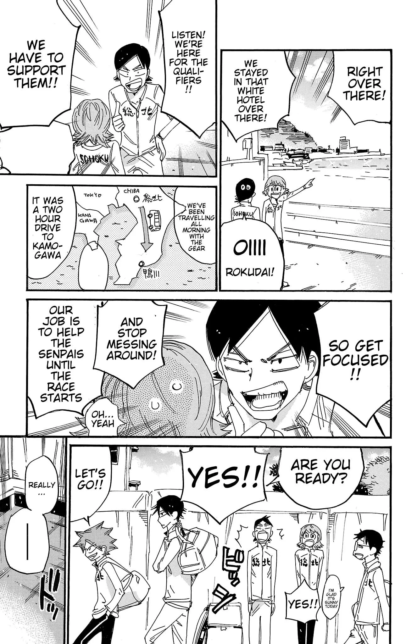 Yowamushi Pedal Chapter 718 page 4