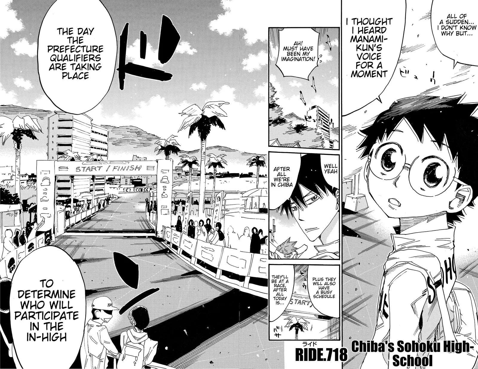 Yowamushi Pedal Chapter 718 page 2