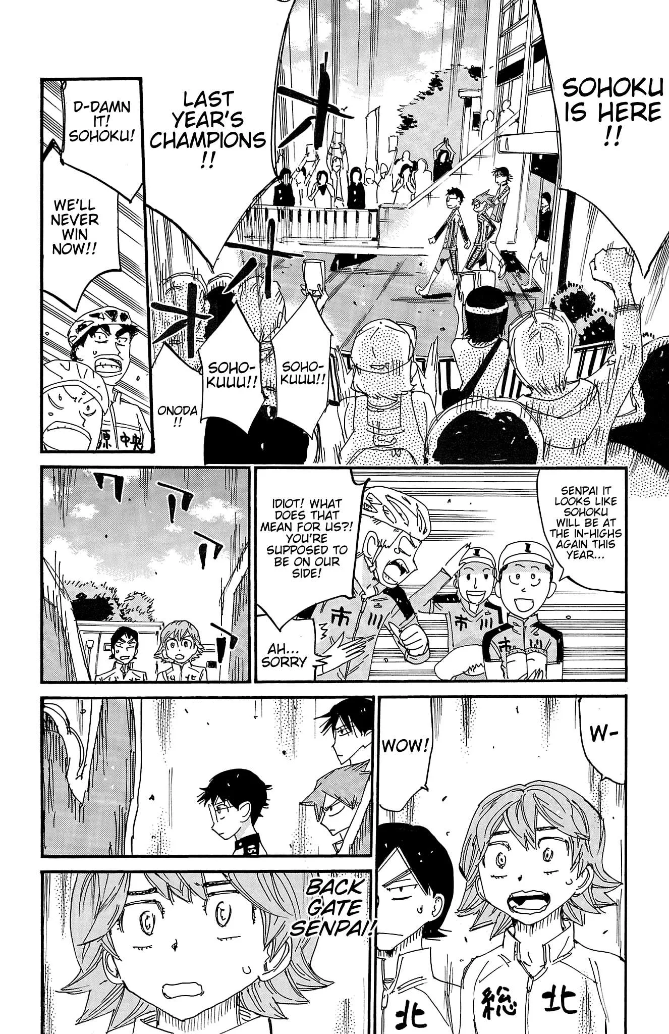 Yowamushi Pedal Chapter 718 page 8