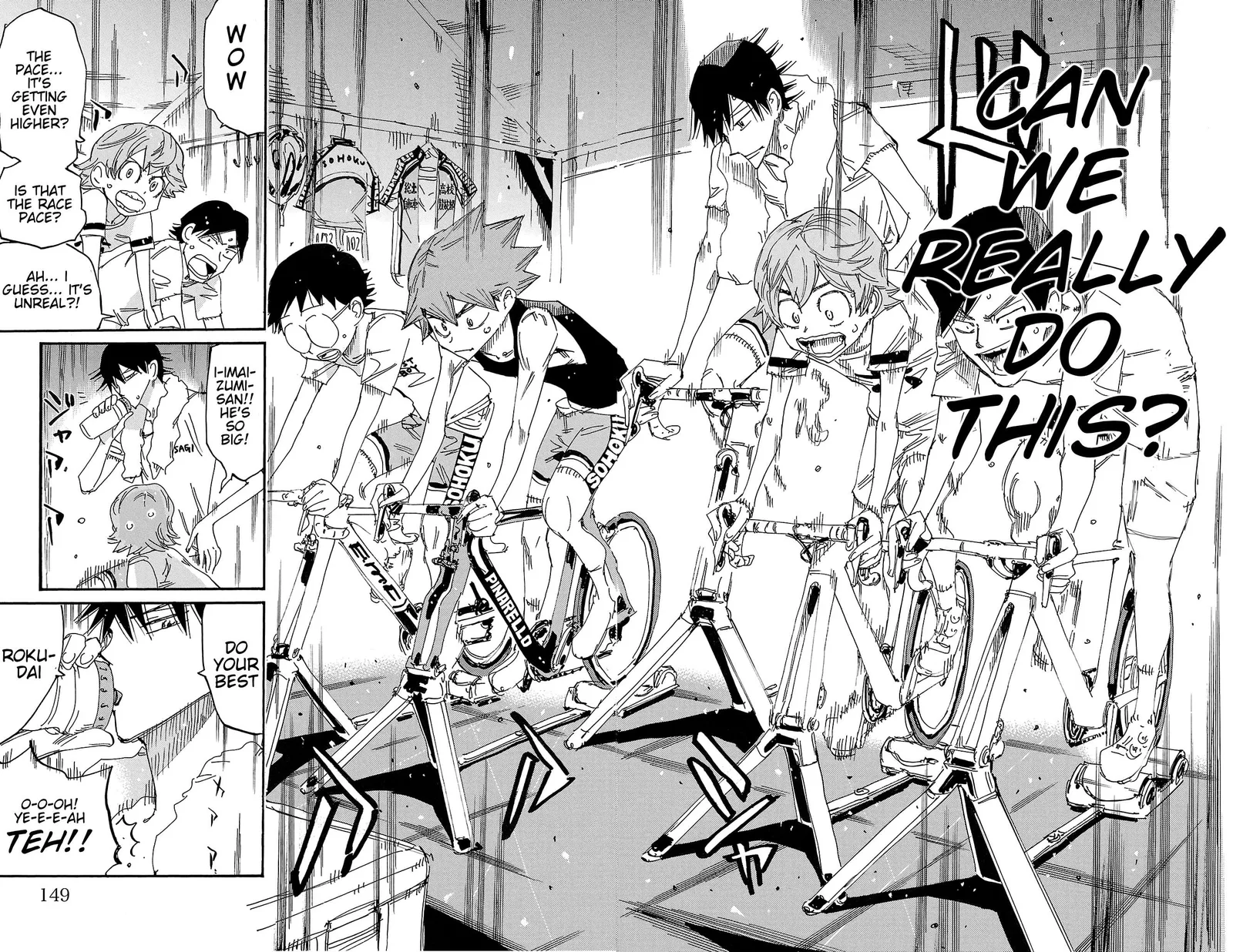 Yowamushi Pedal Chapter 718 page 14
