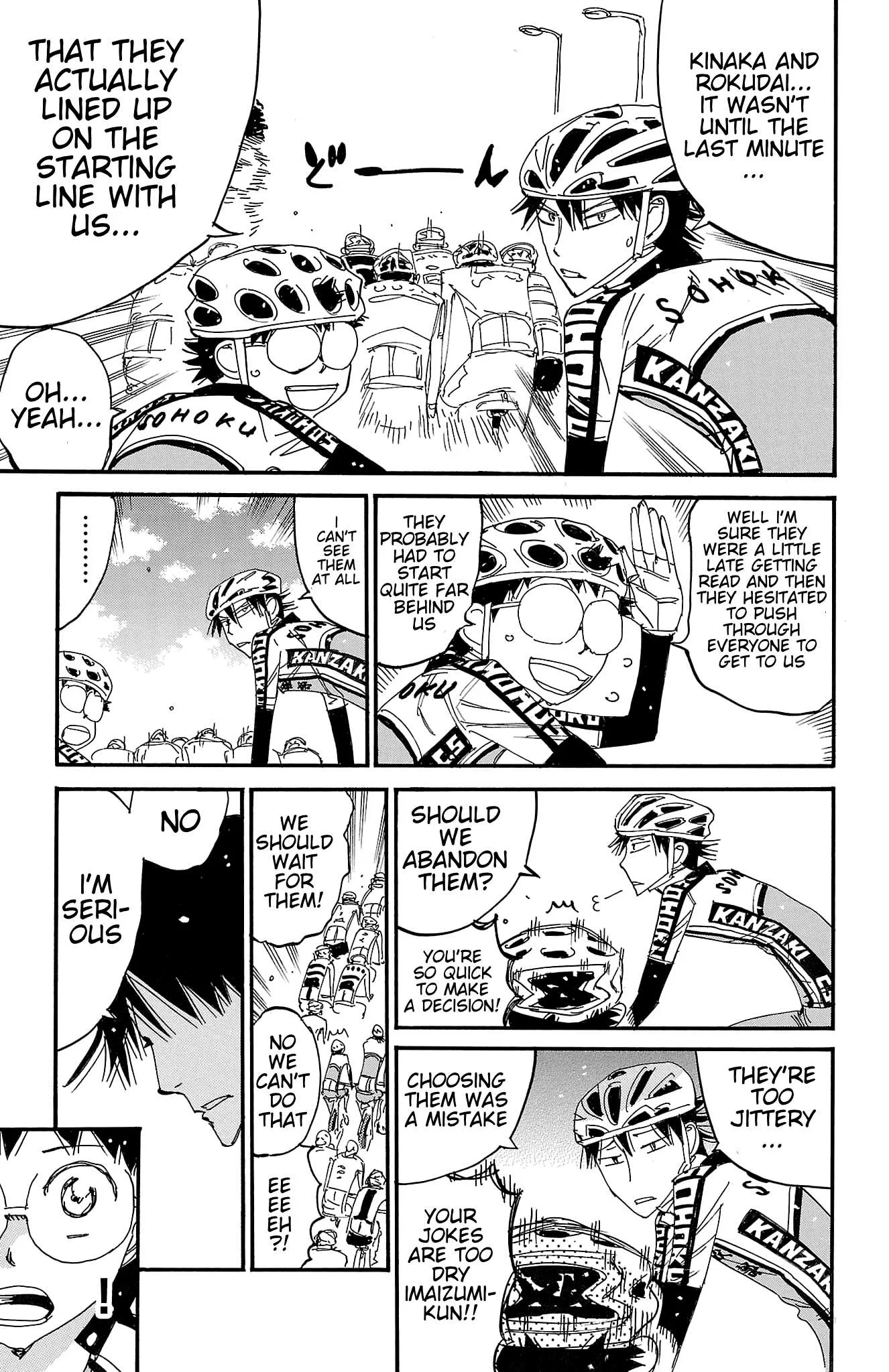 Yowamushi Pedal Chapter 719 page 21