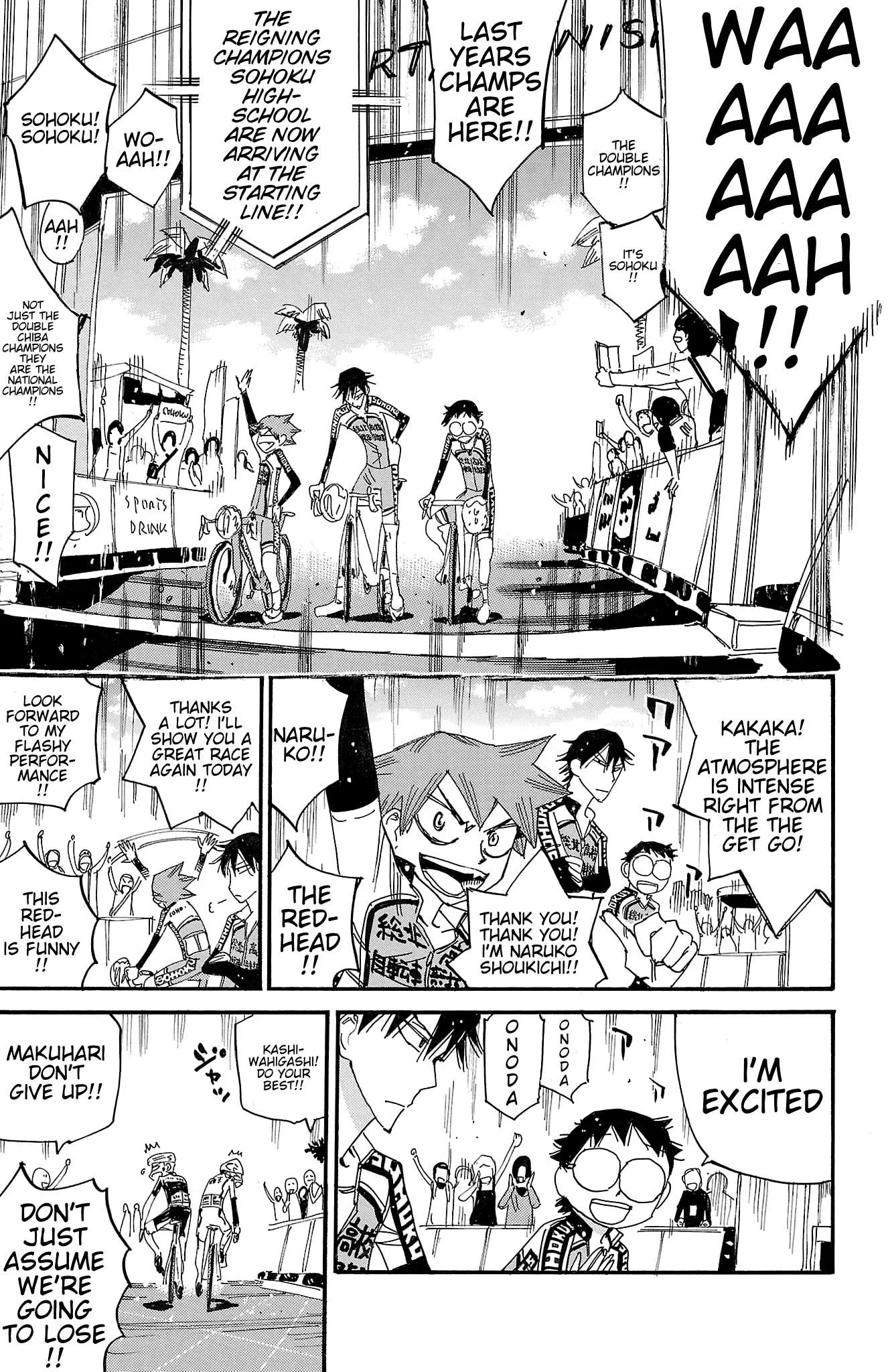 Yowamushi Pedal Chapter 719 page 10