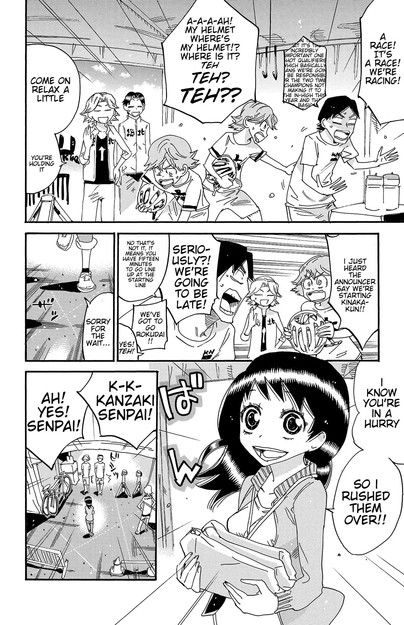 Yowamushi Pedal Chapter 719 page 4