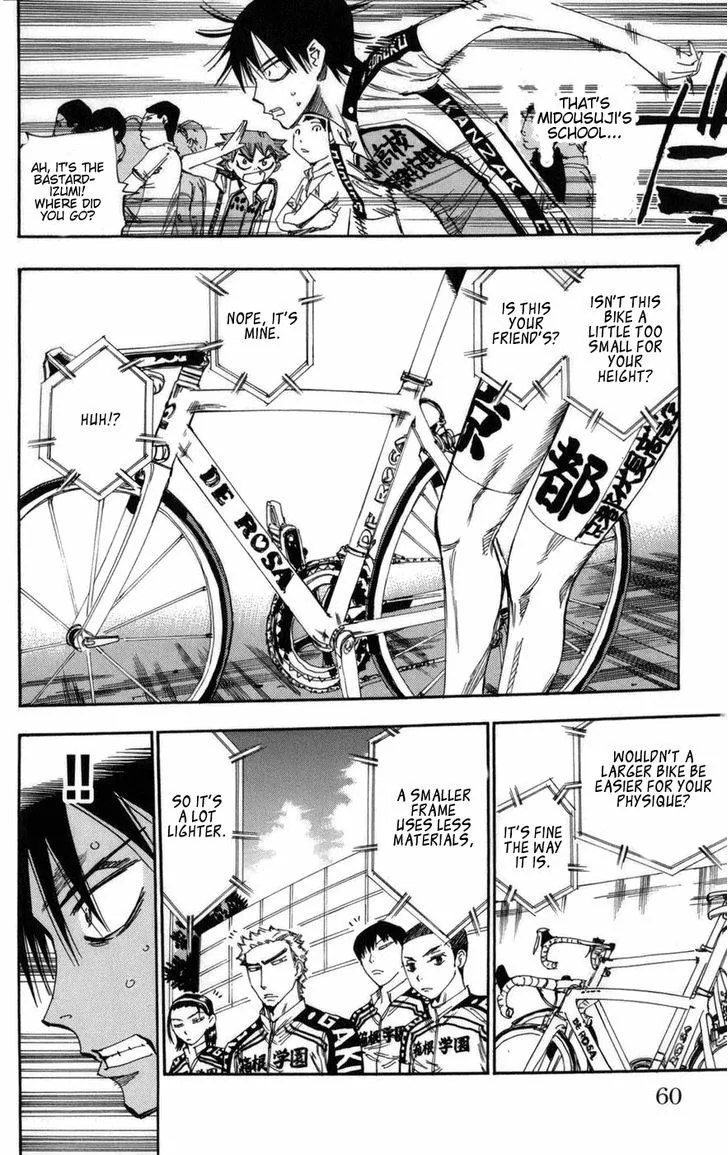 Yowamushi Pedal Chapter 72 page 12
