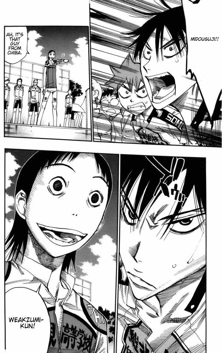 Yowamushi Pedal Chapter 72 page 17