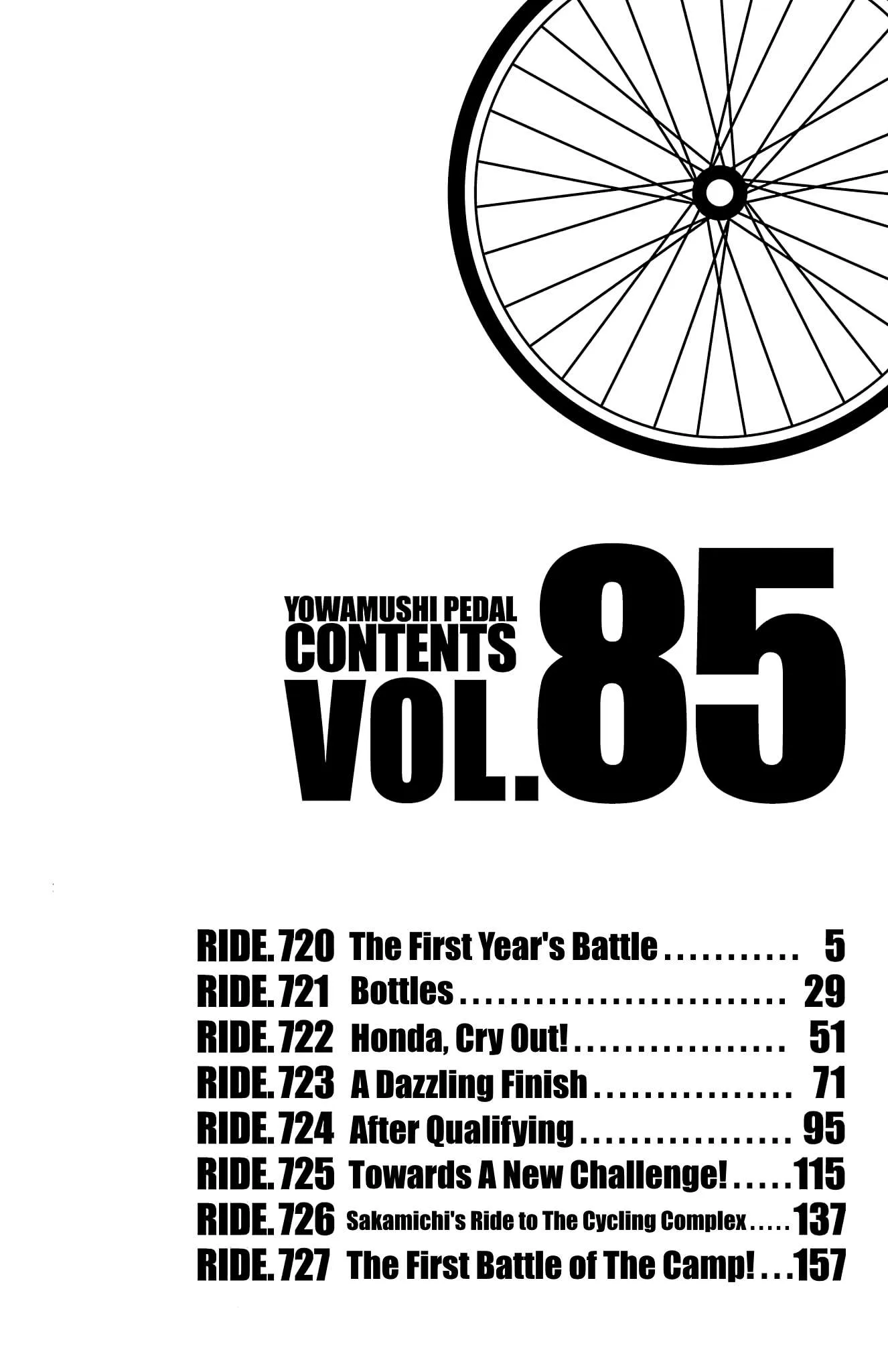 Yowamushi Pedal Chapter 720 page 7