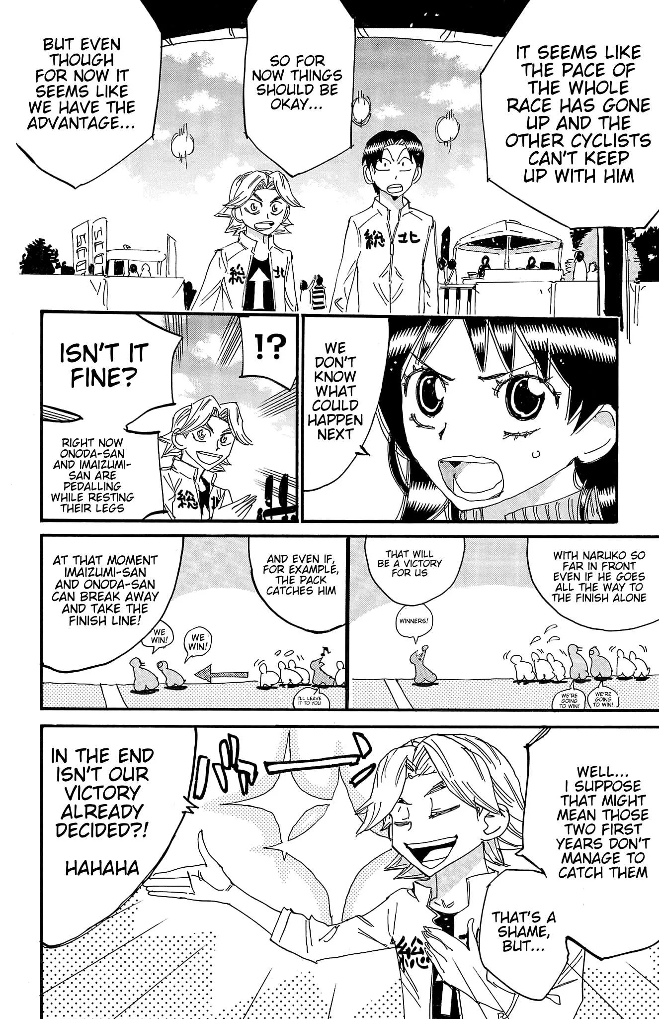 Yowamushi Pedal Chapter 720 page 14