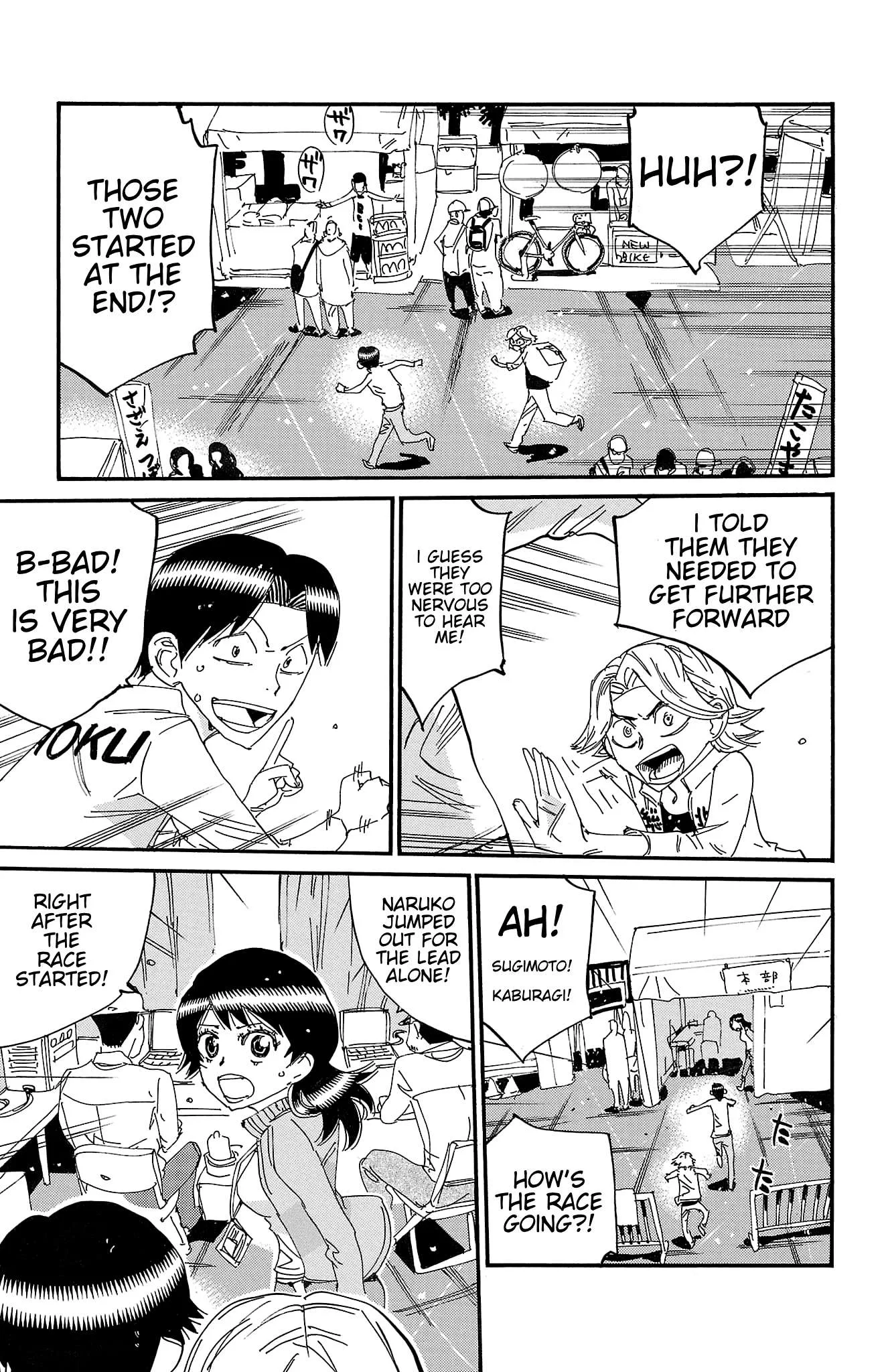 Yowamushi Pedal Chapter 720 page 13