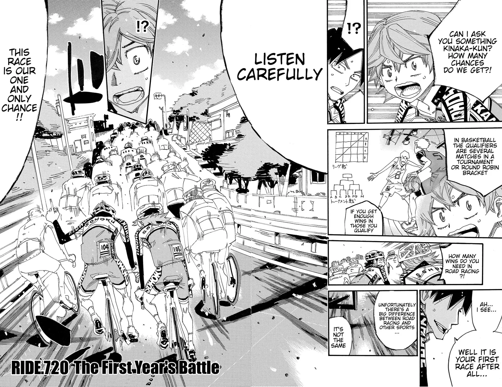 Yowamushi Pedal Chapter 720 page 11