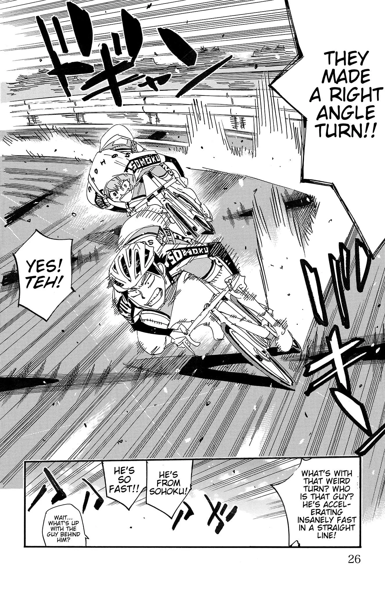Yowamushi Pedal Chapter 720 page 26