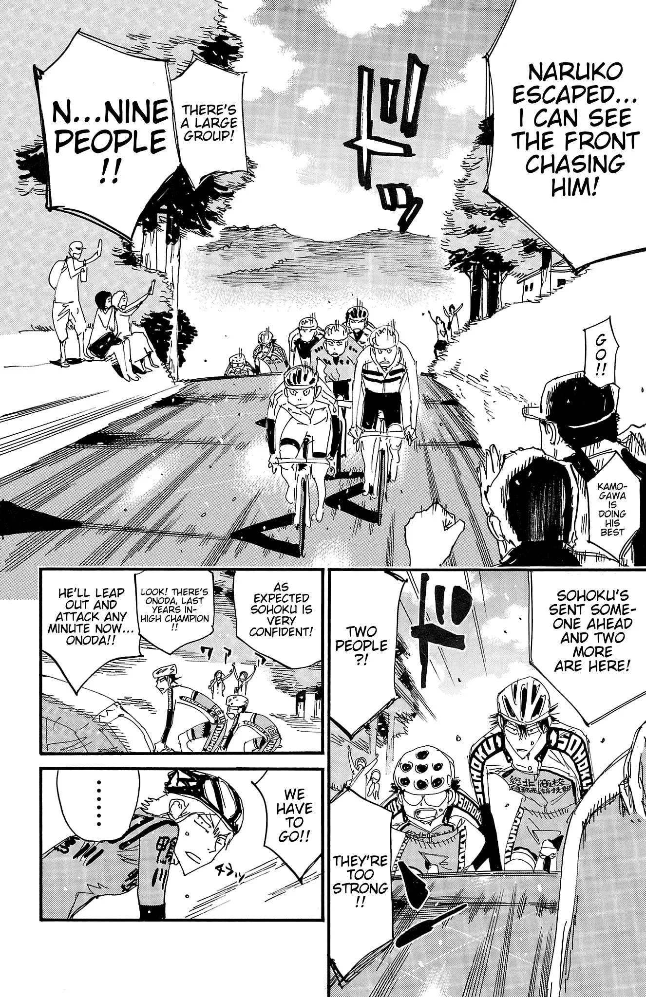 Yowamushi Pedal Chapter 721 page 16