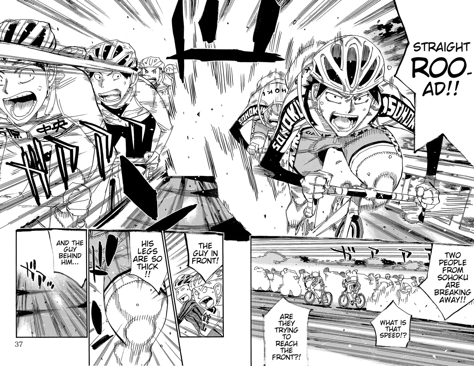 Yowamushi Pedal Chapter 721 page 7
