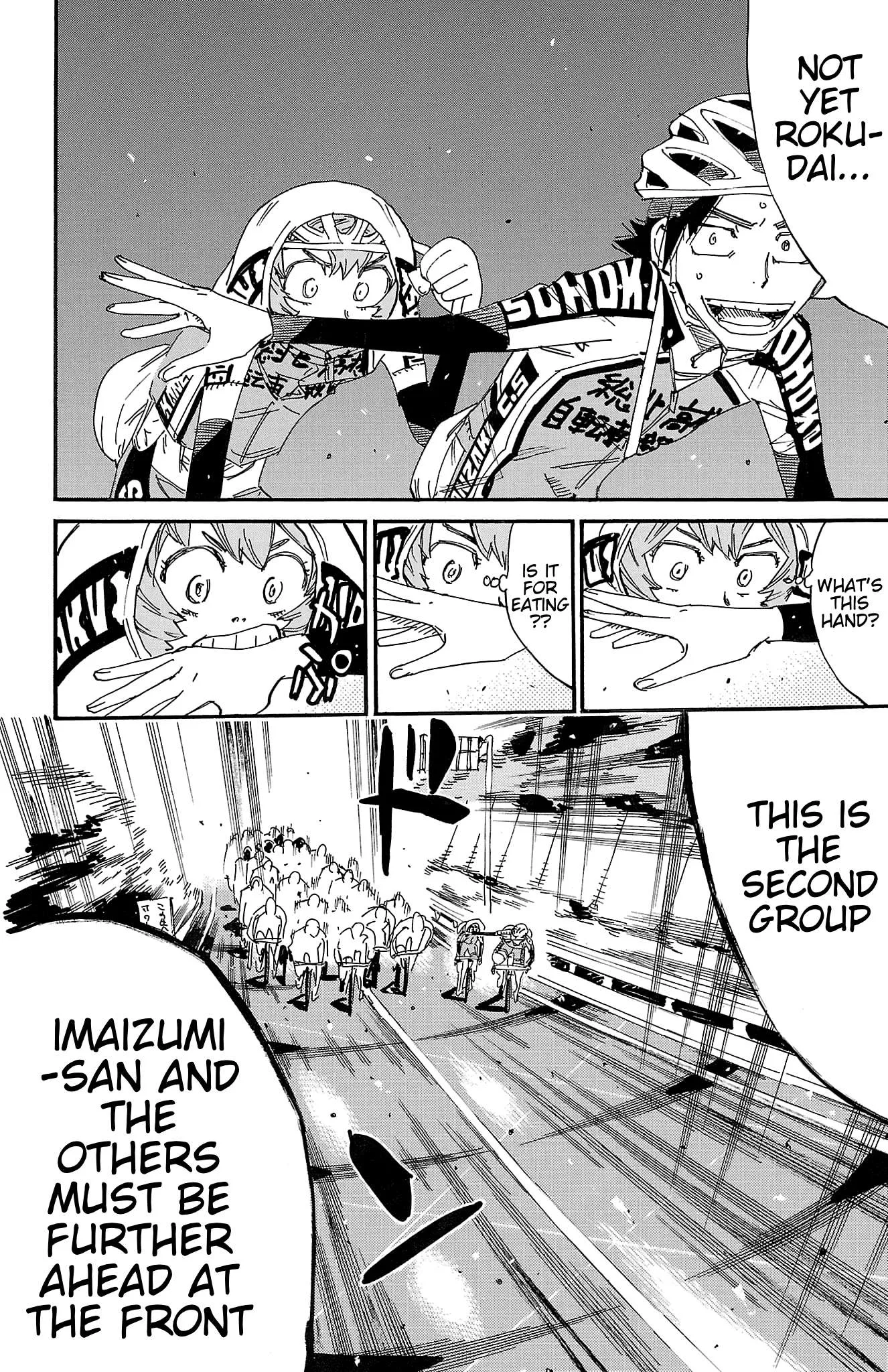 Yowamushi Pedal Chapter 721 page 11