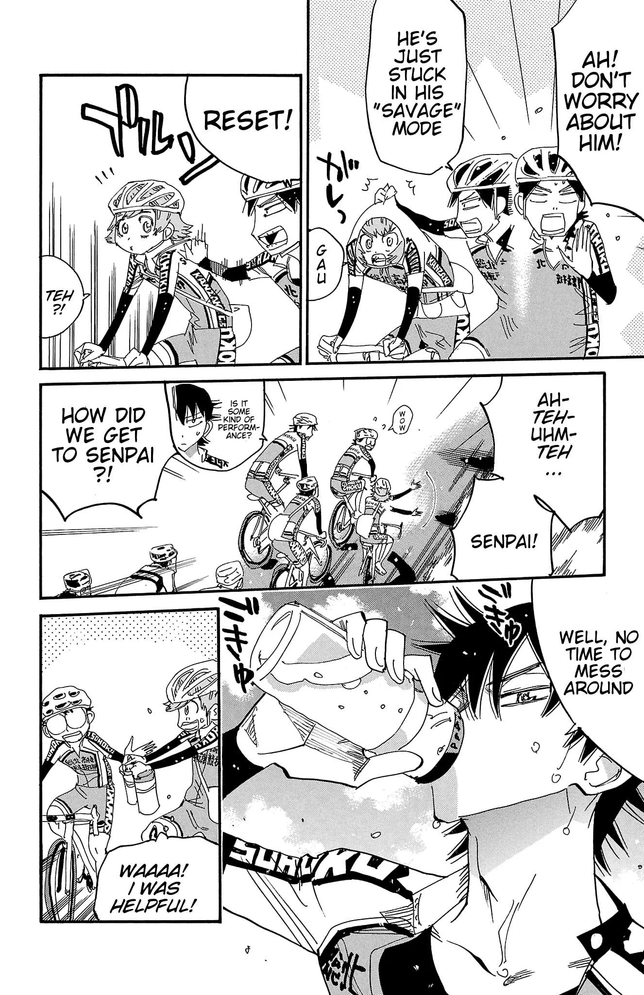 Yowamushi Pedal Chapter 722 page 14