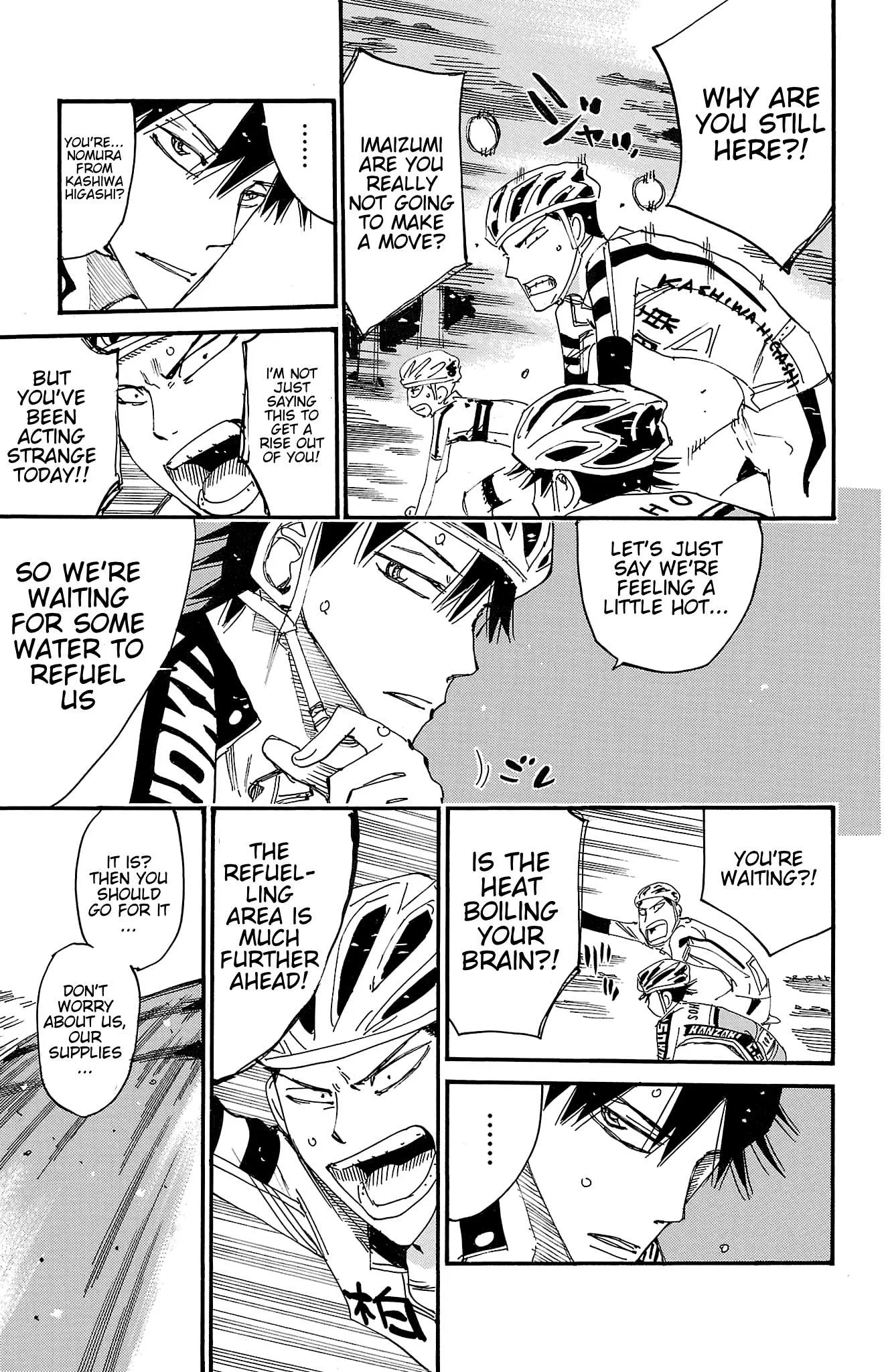 Yowamushi Pedal Chapter 722 page 8