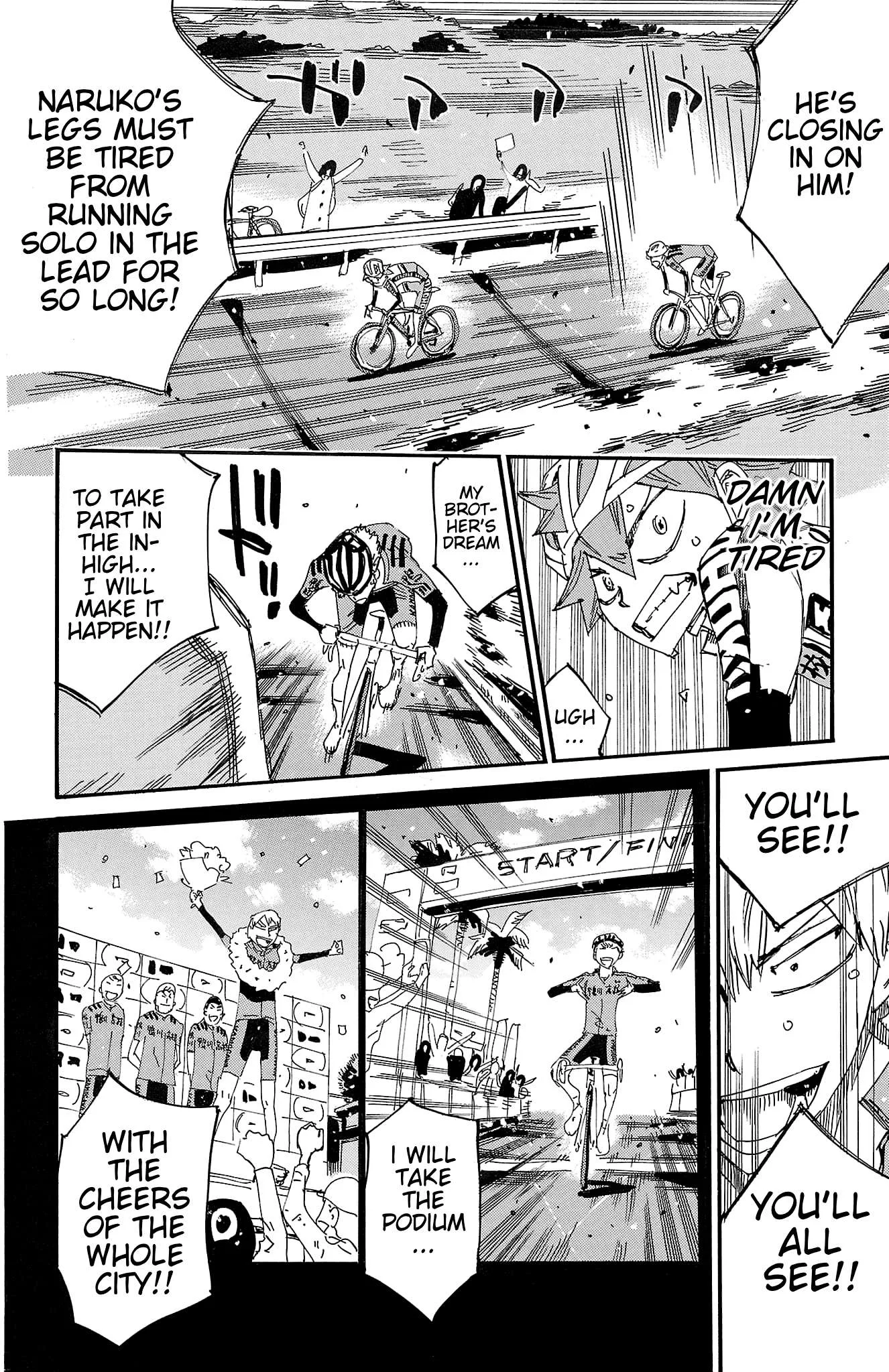 Yowamushi Pedal Chapter 722 page 3