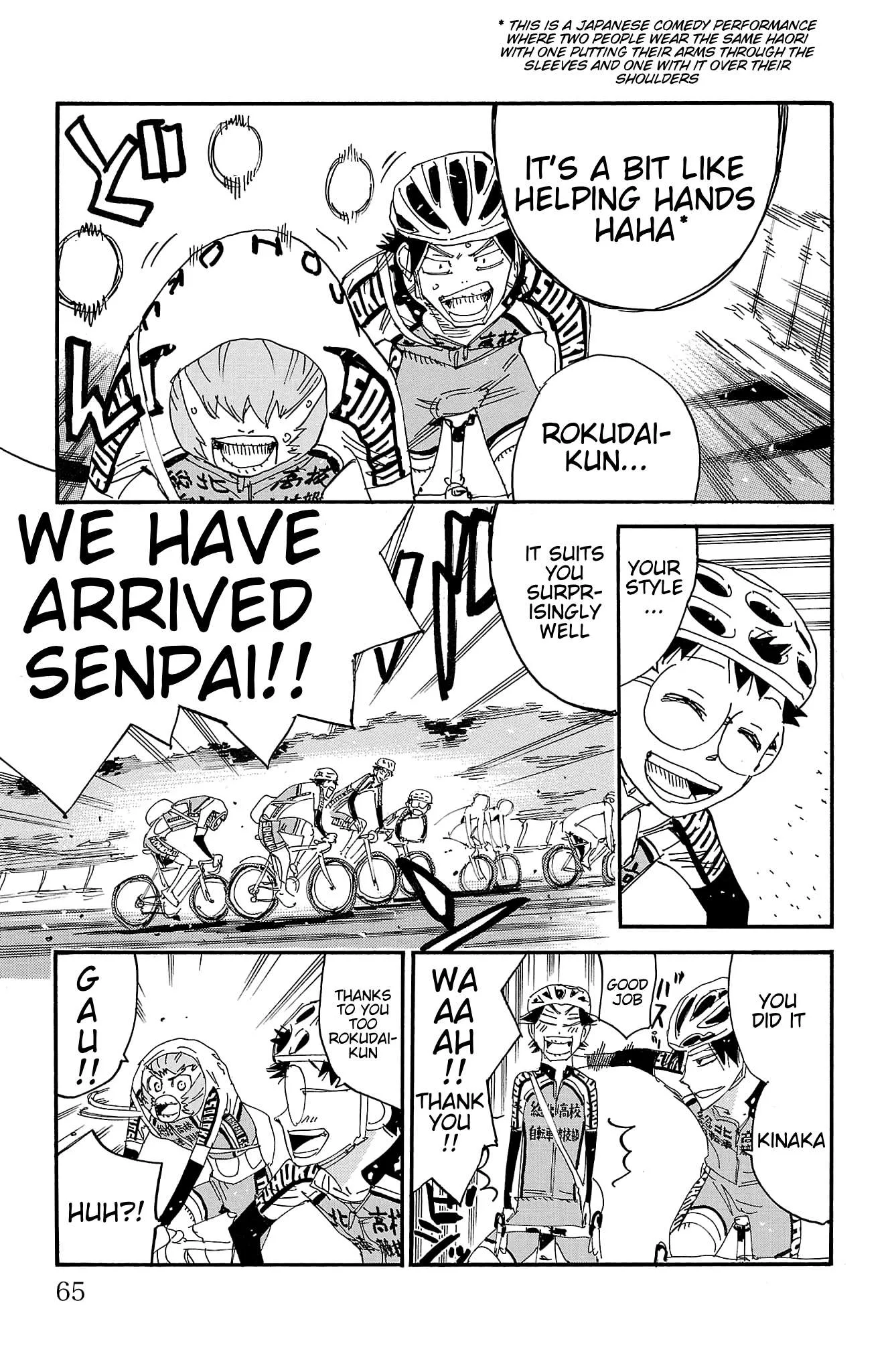 Yowamushi Pedal Chapter 722 page 13