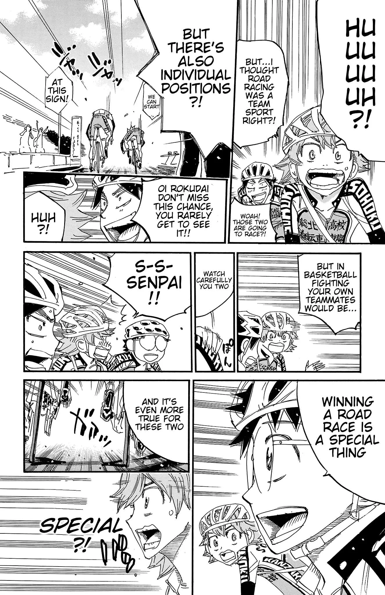 Yowamushi Pedal Chapter 723 page 16