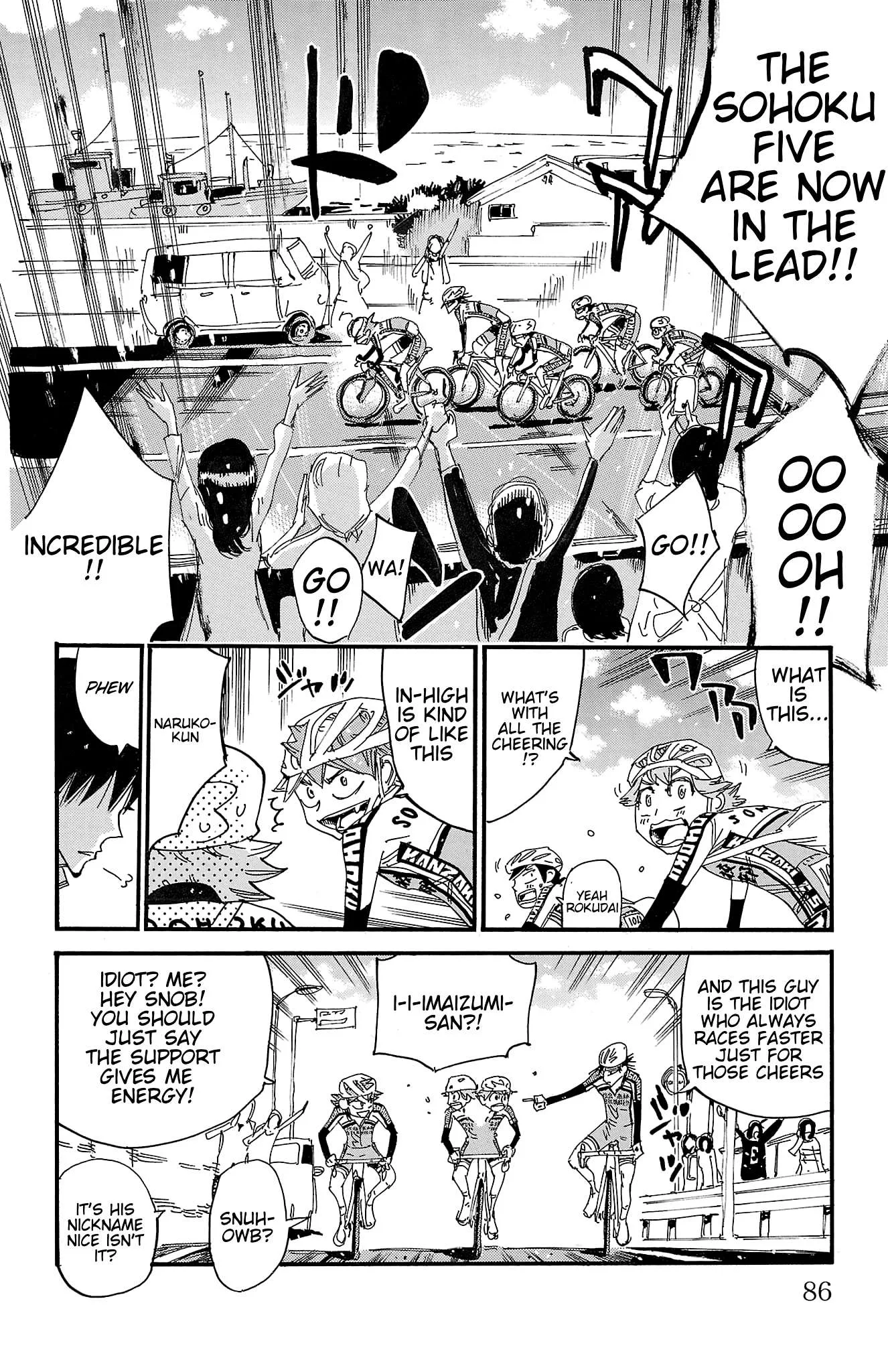 Yowamushi Pedal Chapter 723 page 14