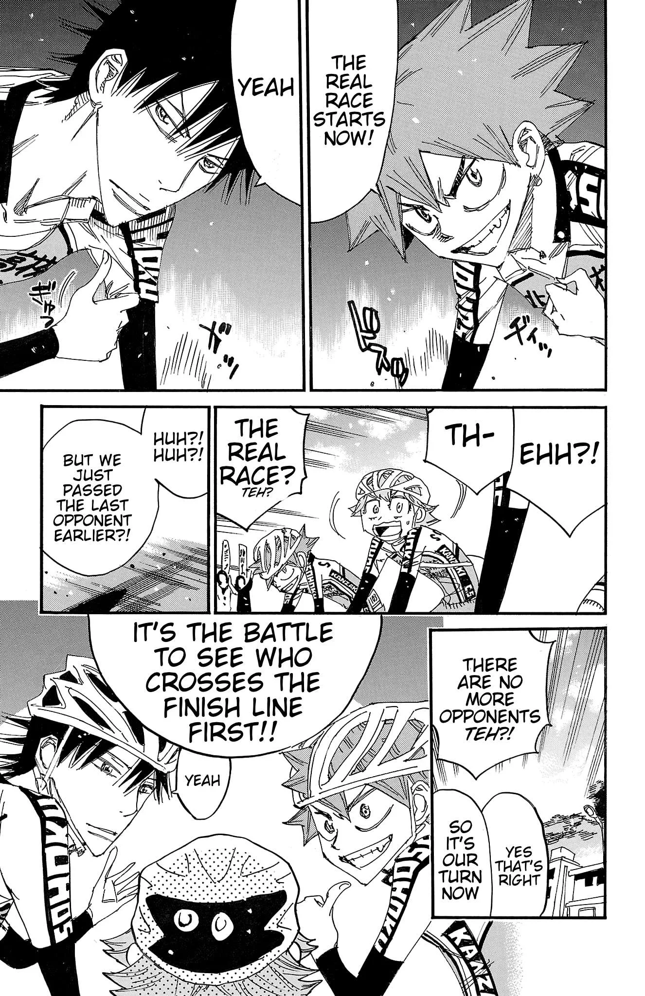 Yowamushi Pedal Chapter 723 page 15