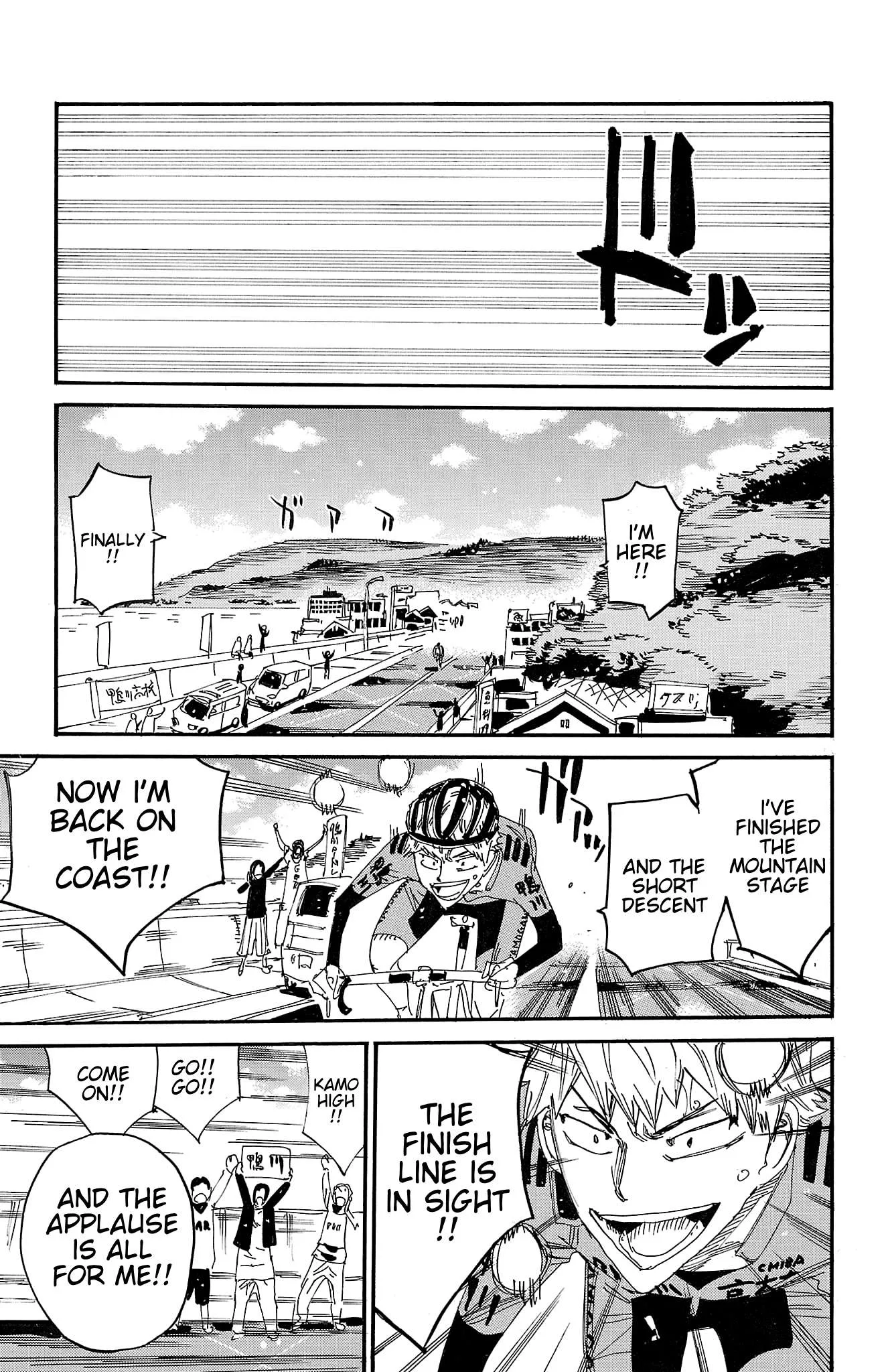 Yowamushi Pedal Chapter 723 page 8