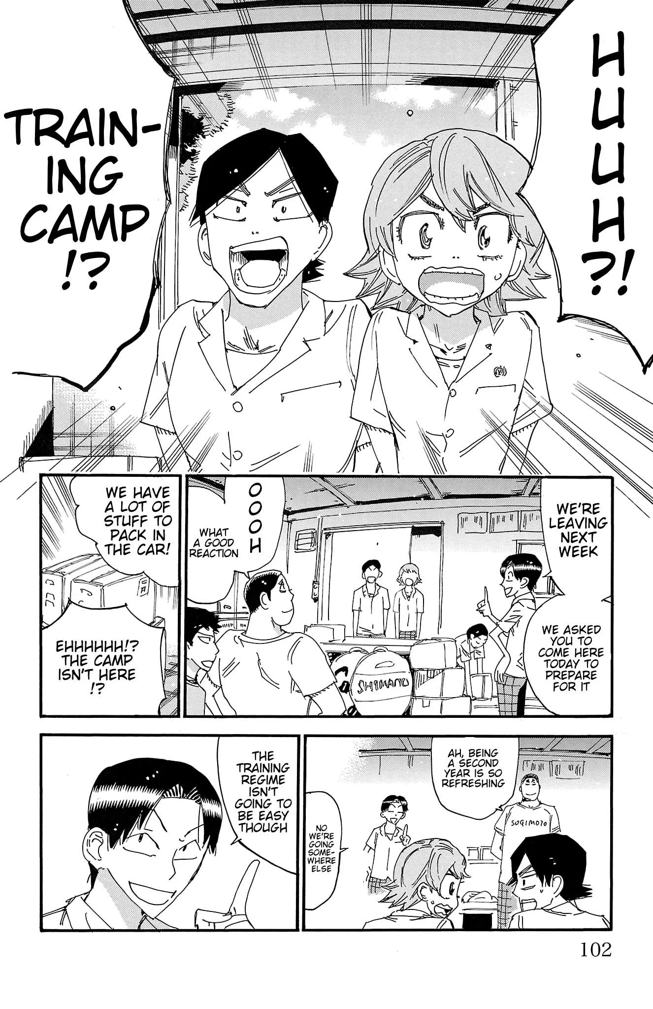 Yowamushi Pedal Chapter 724 page 7