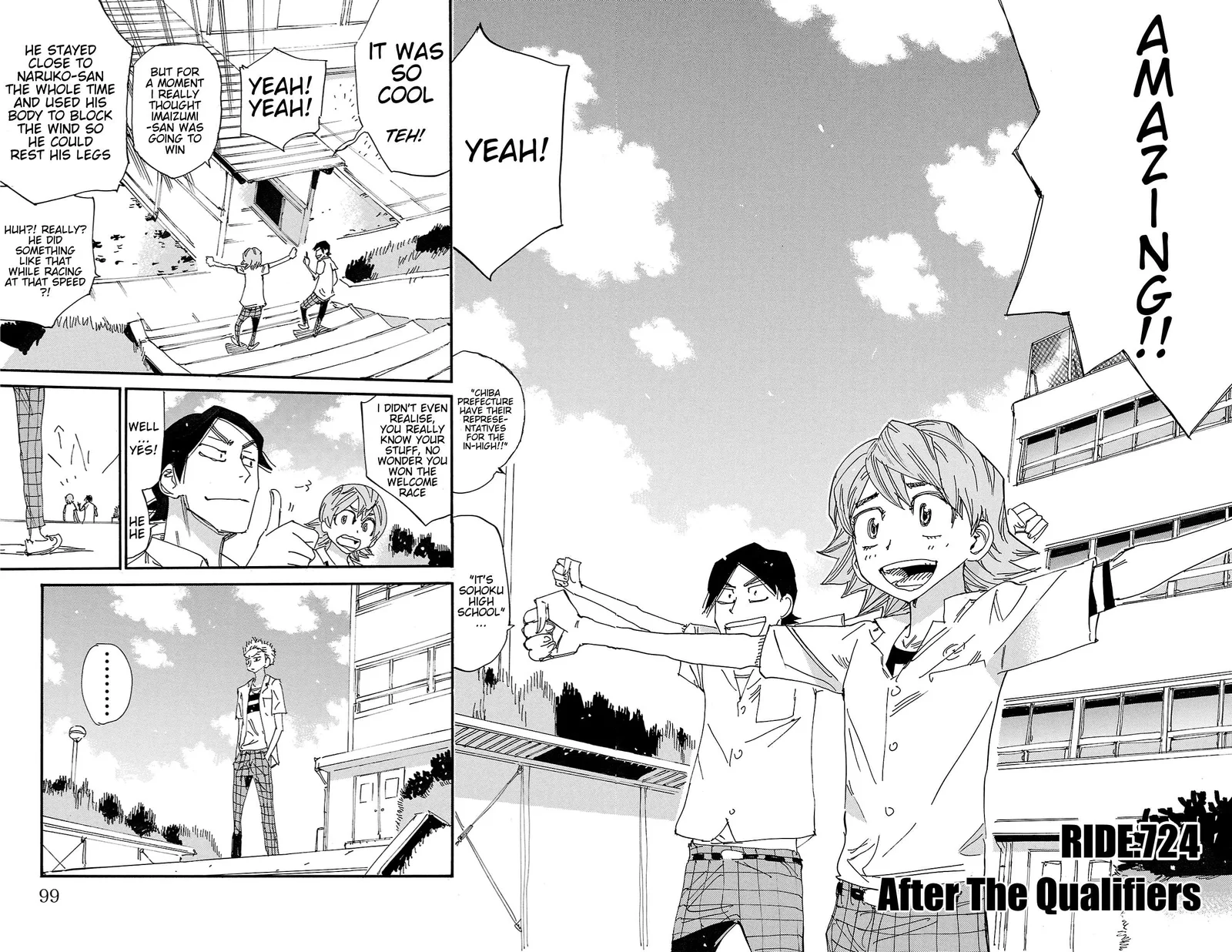 Yowamushi Pedal Chapter 724 page 4