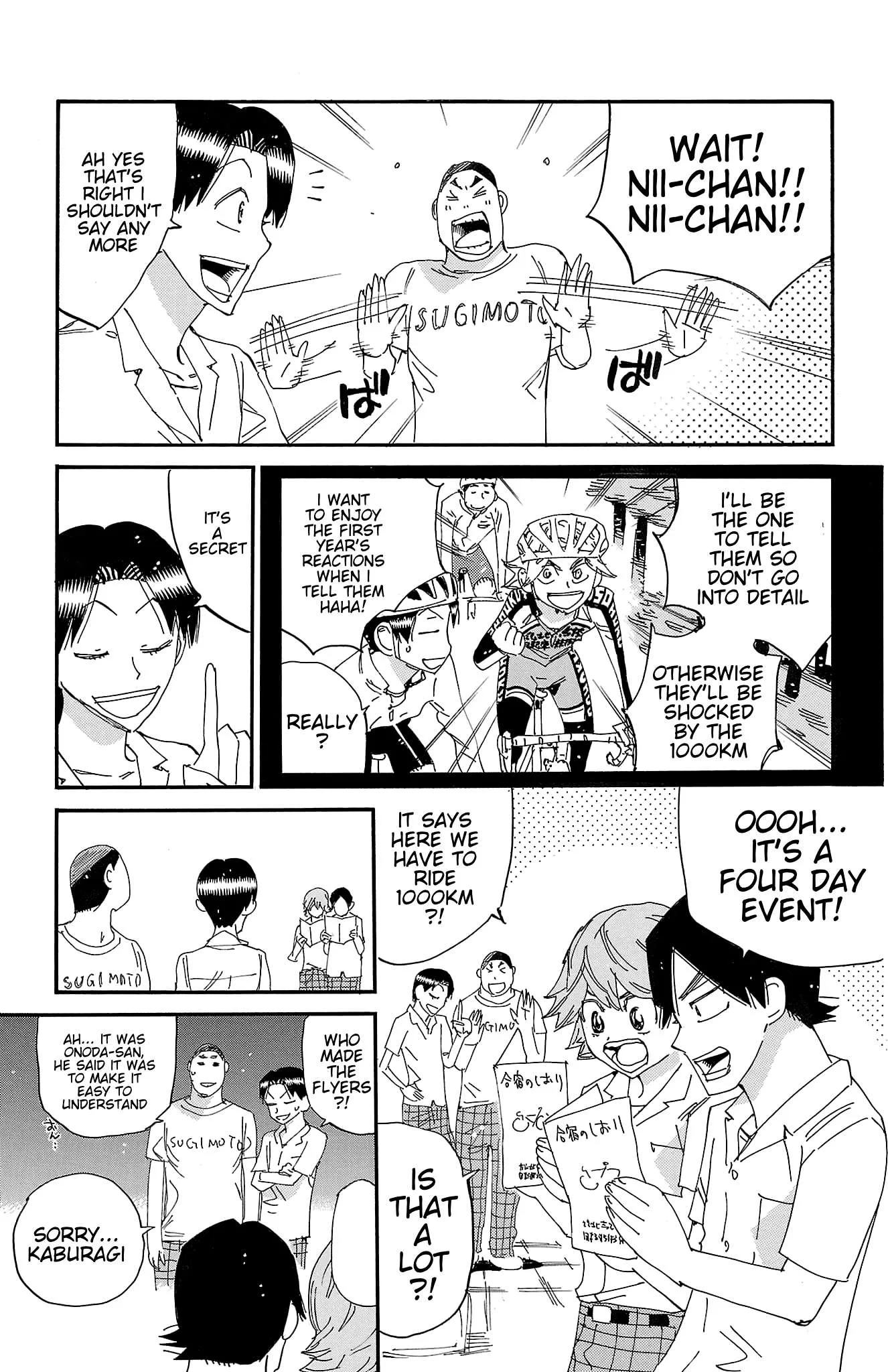 Yowamushi Pedal Chapter 724 page 8
