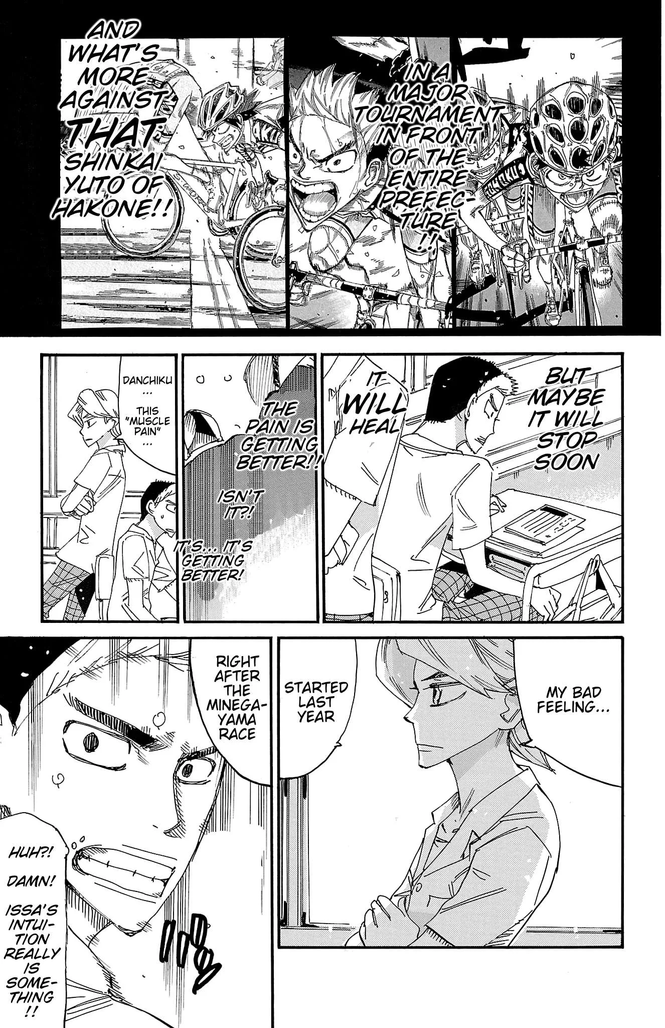 Yowamushi Pedal Chapter 724 page 11