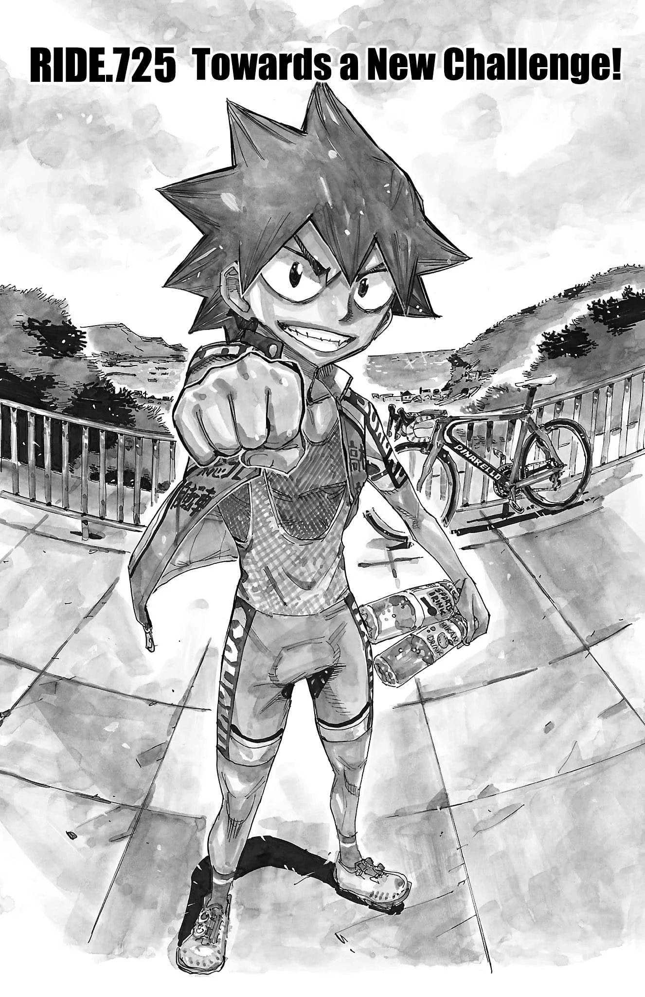 Yowamushi Pedal Chapter 725 page 1