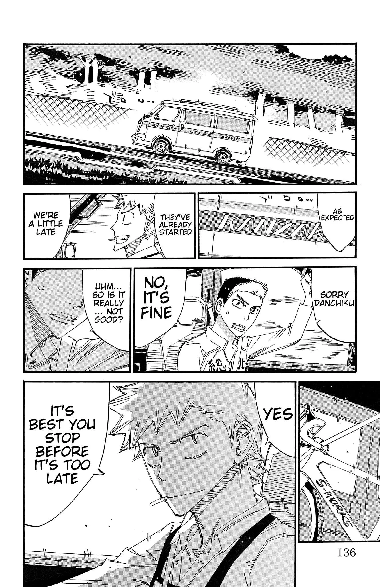 Yowamushi Pedal Chapter 725 page 19