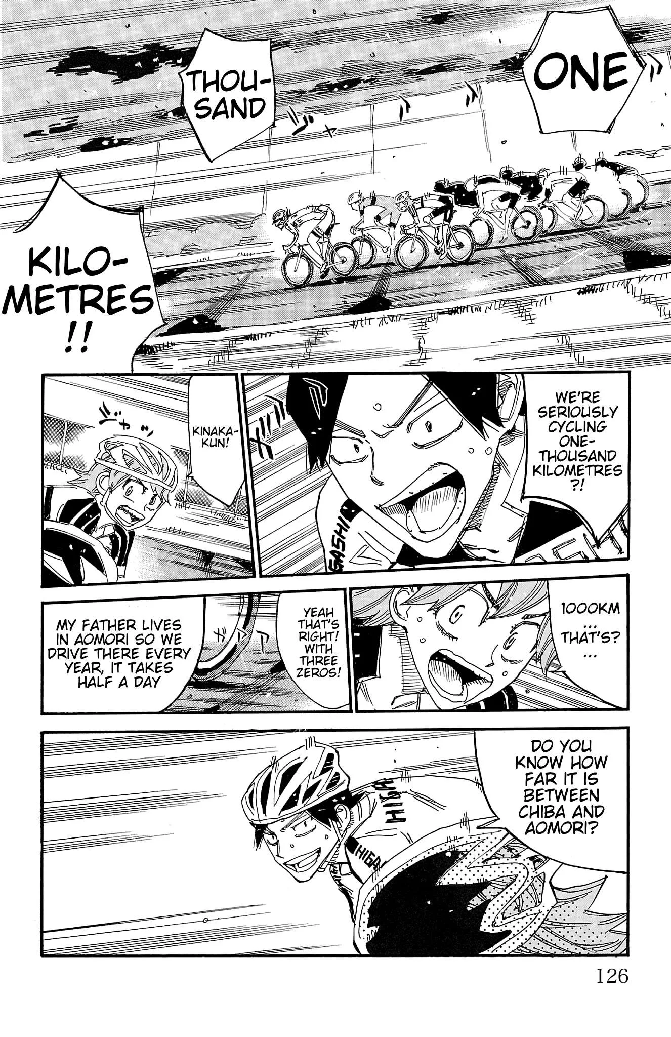 Yowamushi Pedal Chapter 725 page 10
