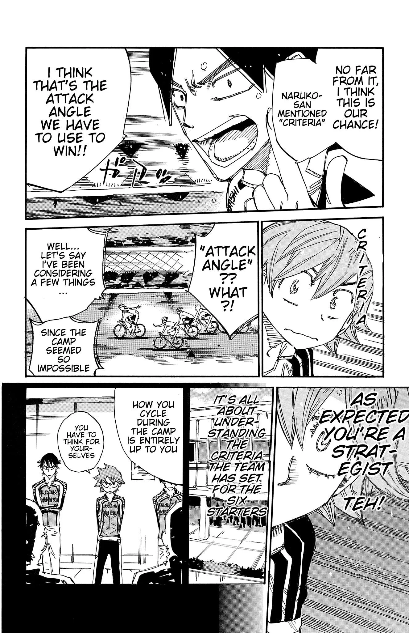 Yowamushi Pedal Chapter 725 page 14