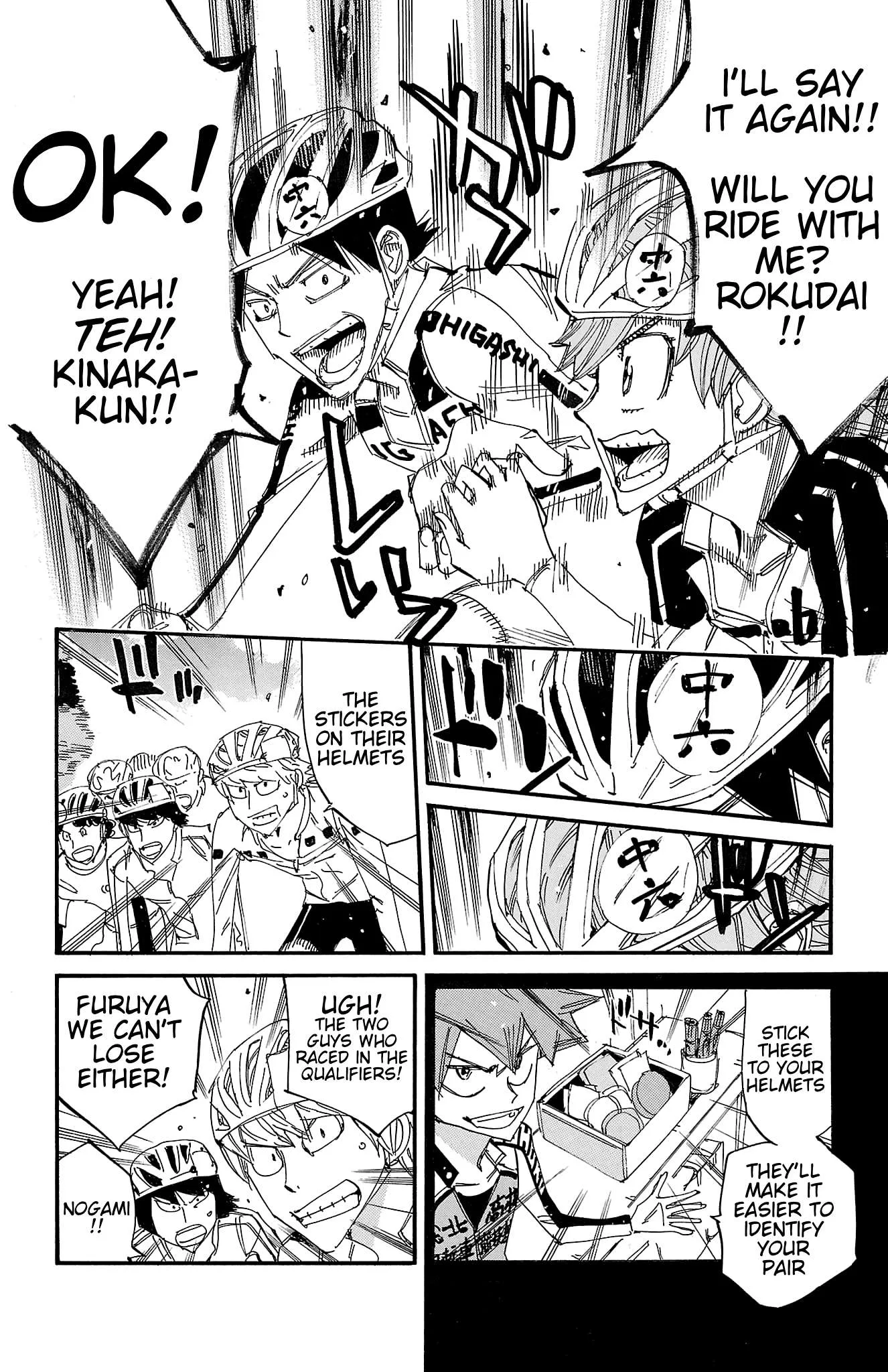 Yowamushi Pedal Chapter 725 page 17